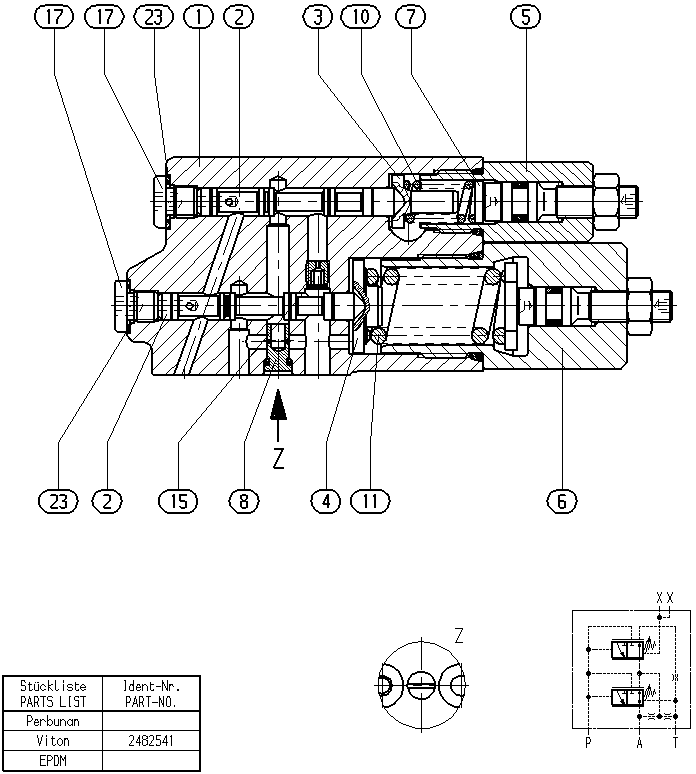 CONTROL VALVE — Drawing