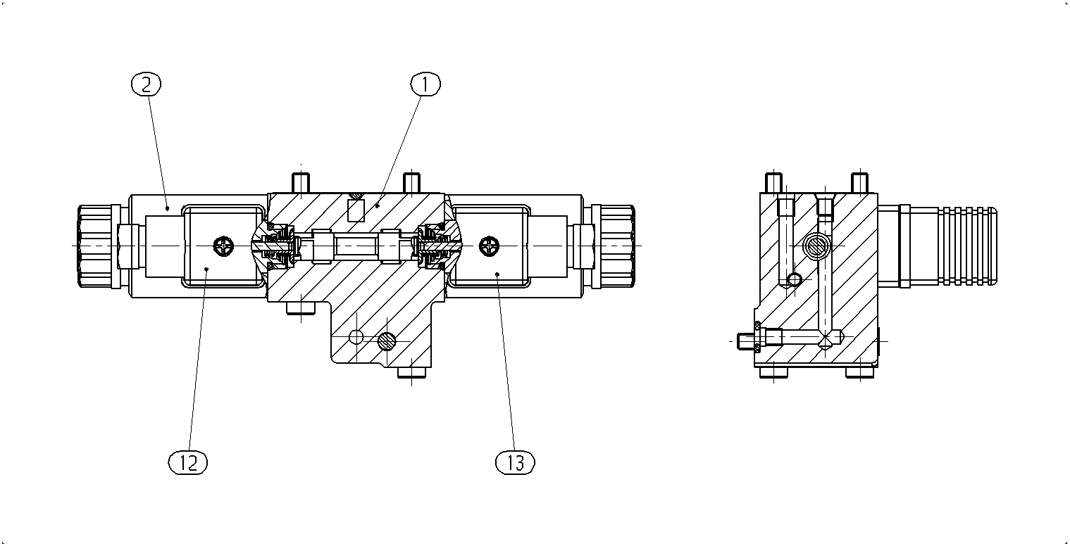 DIRECTIONAL-CONTROL VALVE — Drawing