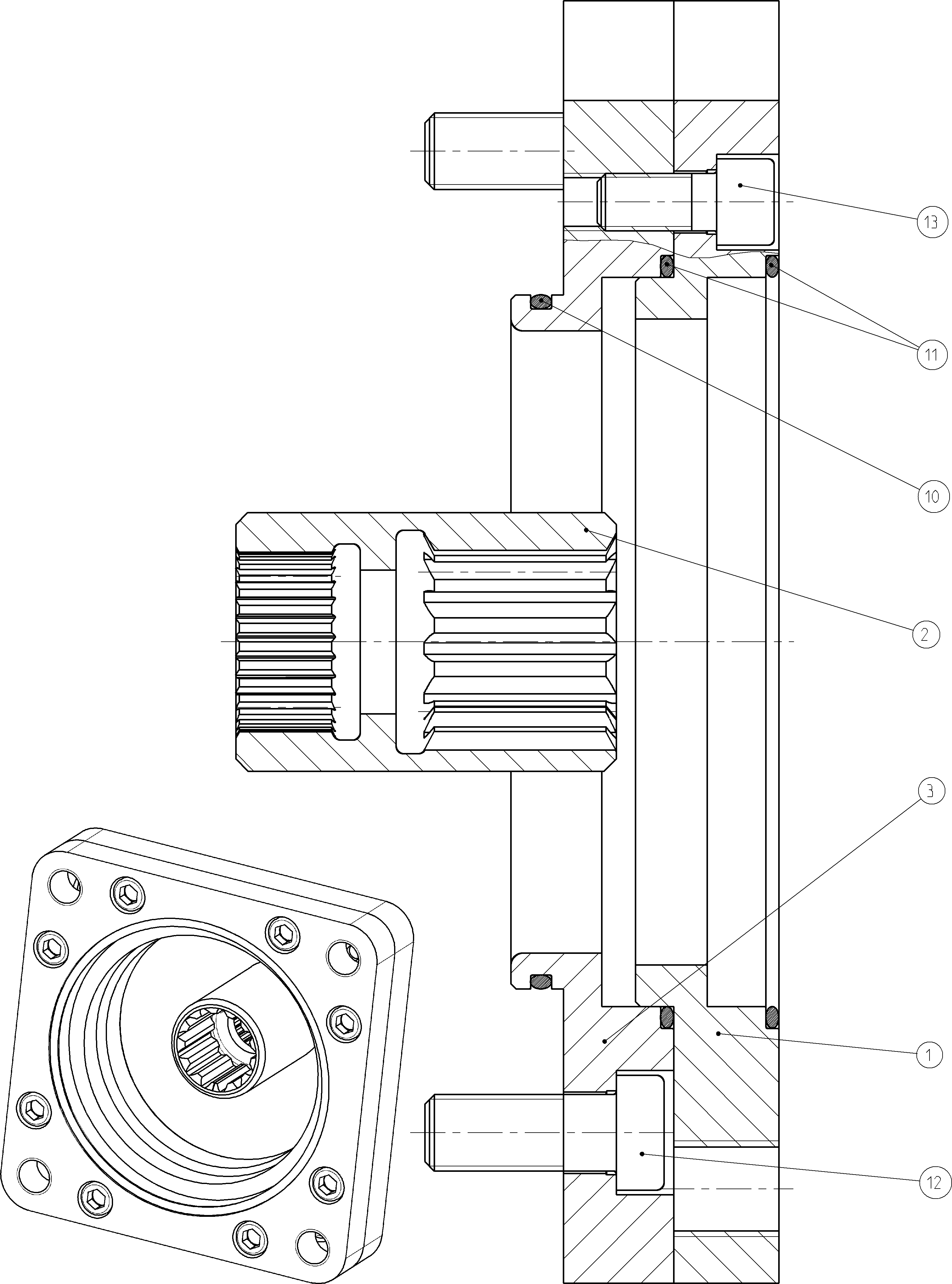 BELL HOUSING — Drawing