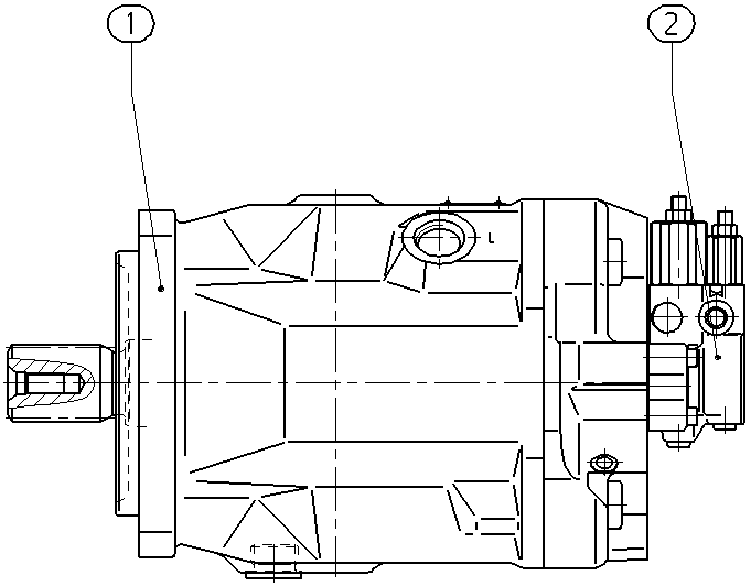 AP A10V O140 DFR1/31R-VSD61N00 -S2325 — Drawing