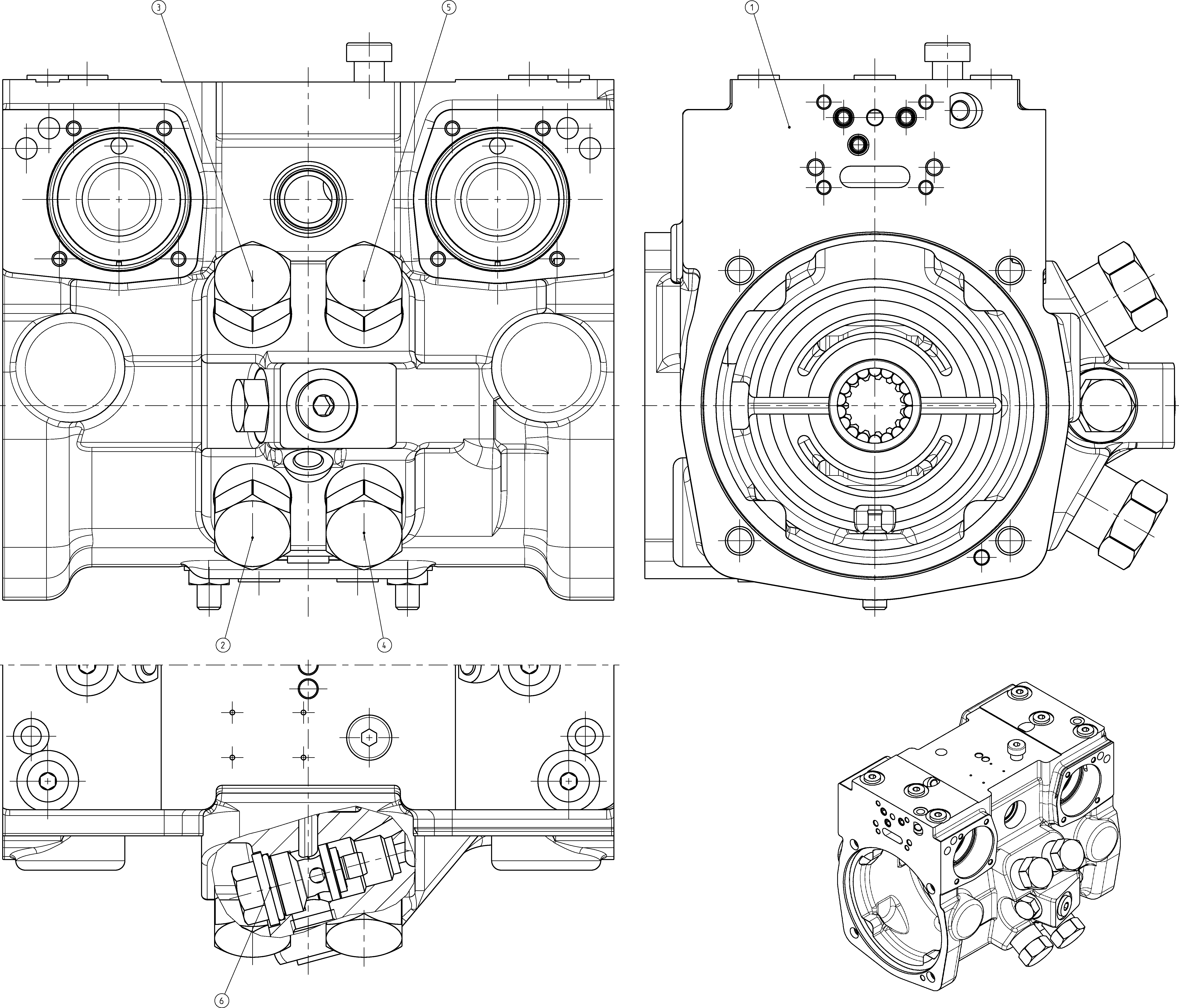 PUMP HOUSING — Drawing