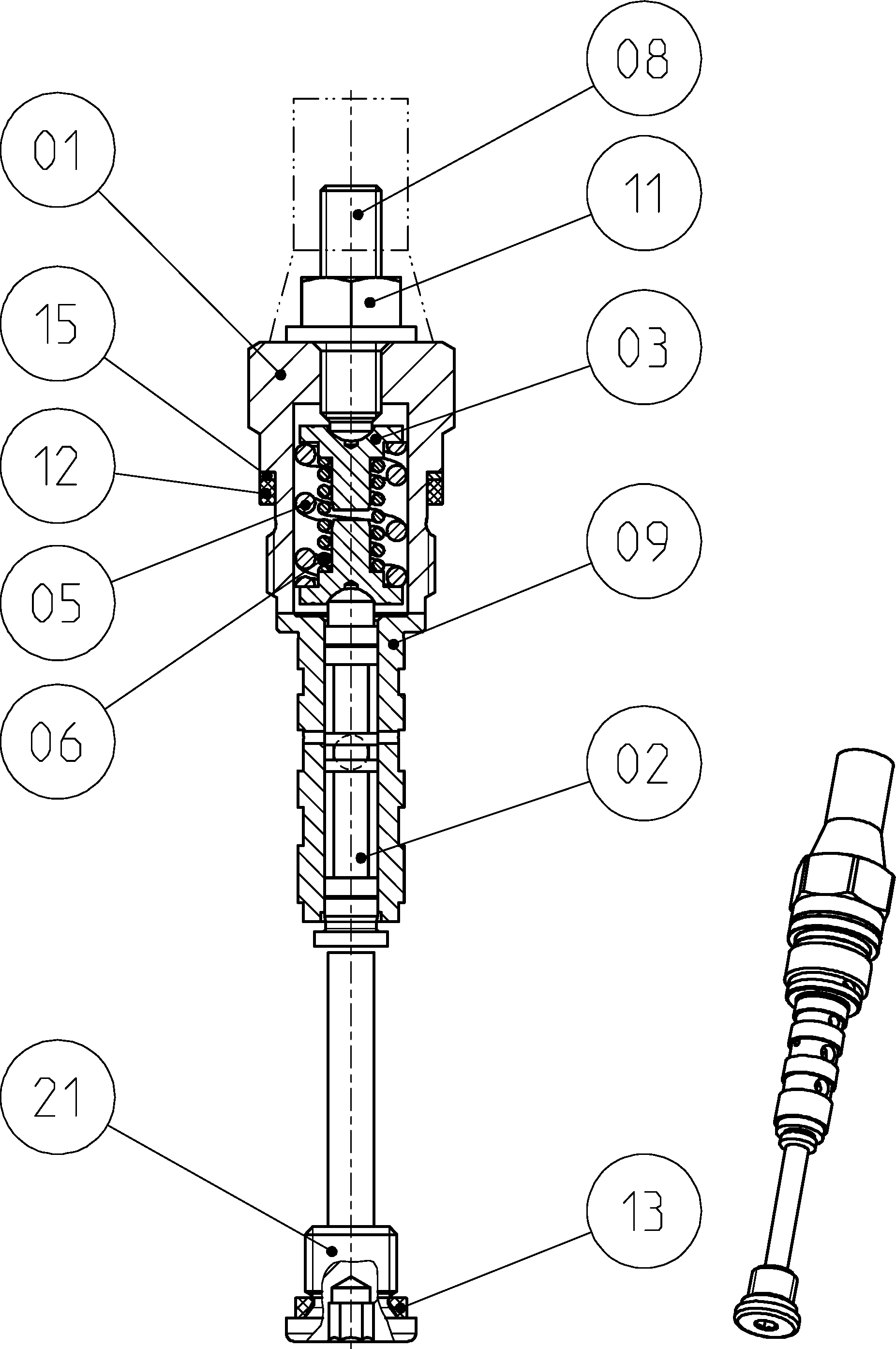 CONTROL ELEMENT — Drawing
