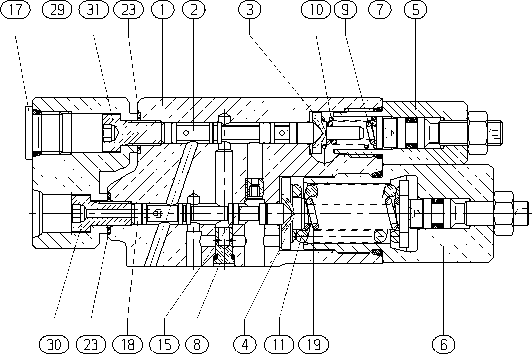 CONTROL VALVE — Drawing