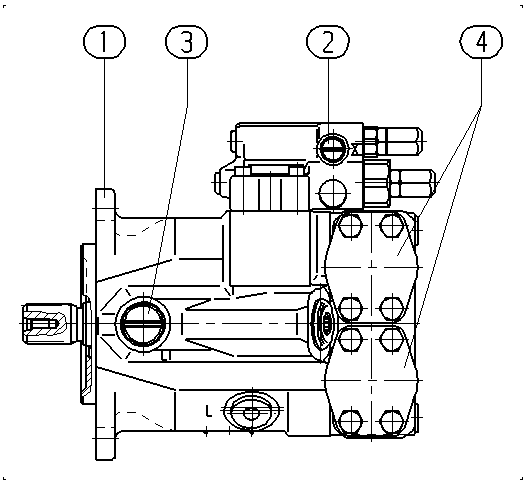 AL A10V O 45 DFR1/52WX-VSC95N000 -SO481 — Drawing