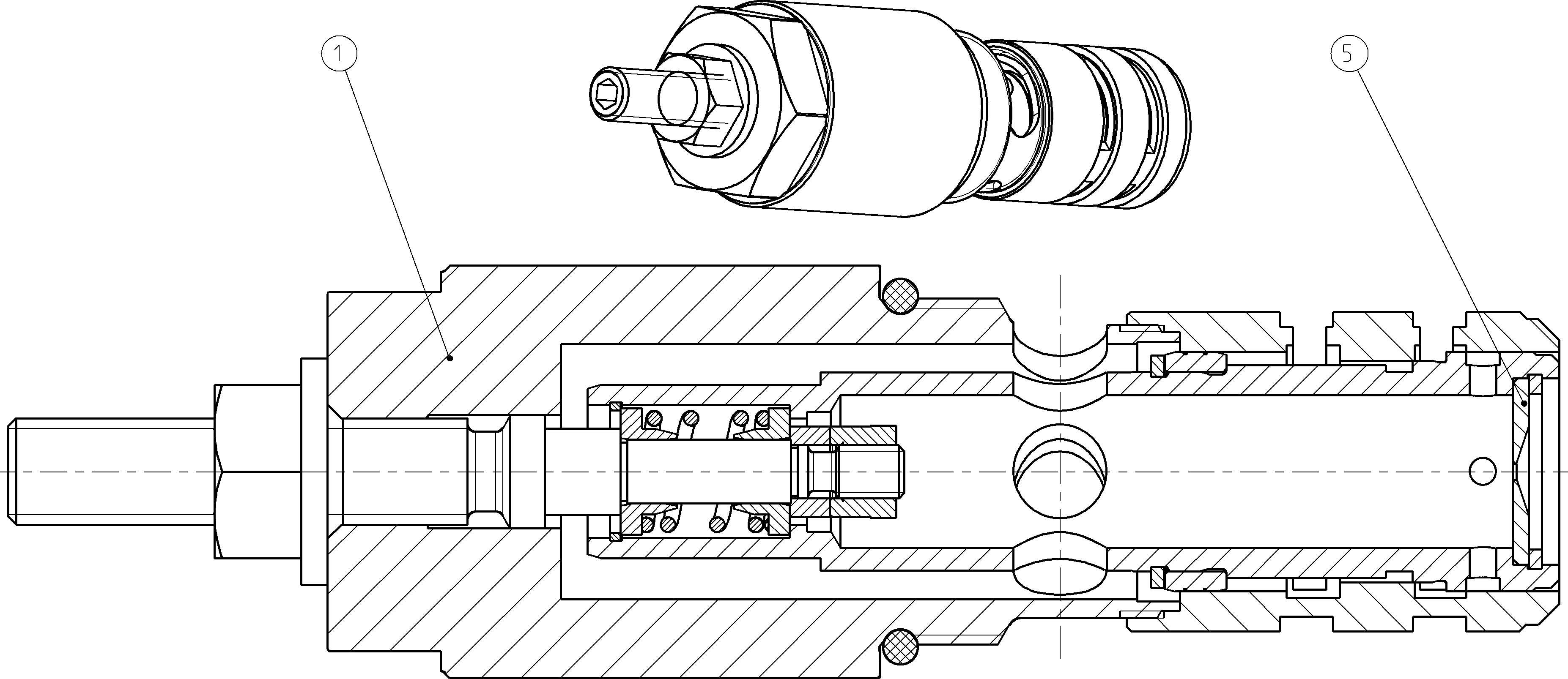CONTROL CARTRIDGE — Drawing