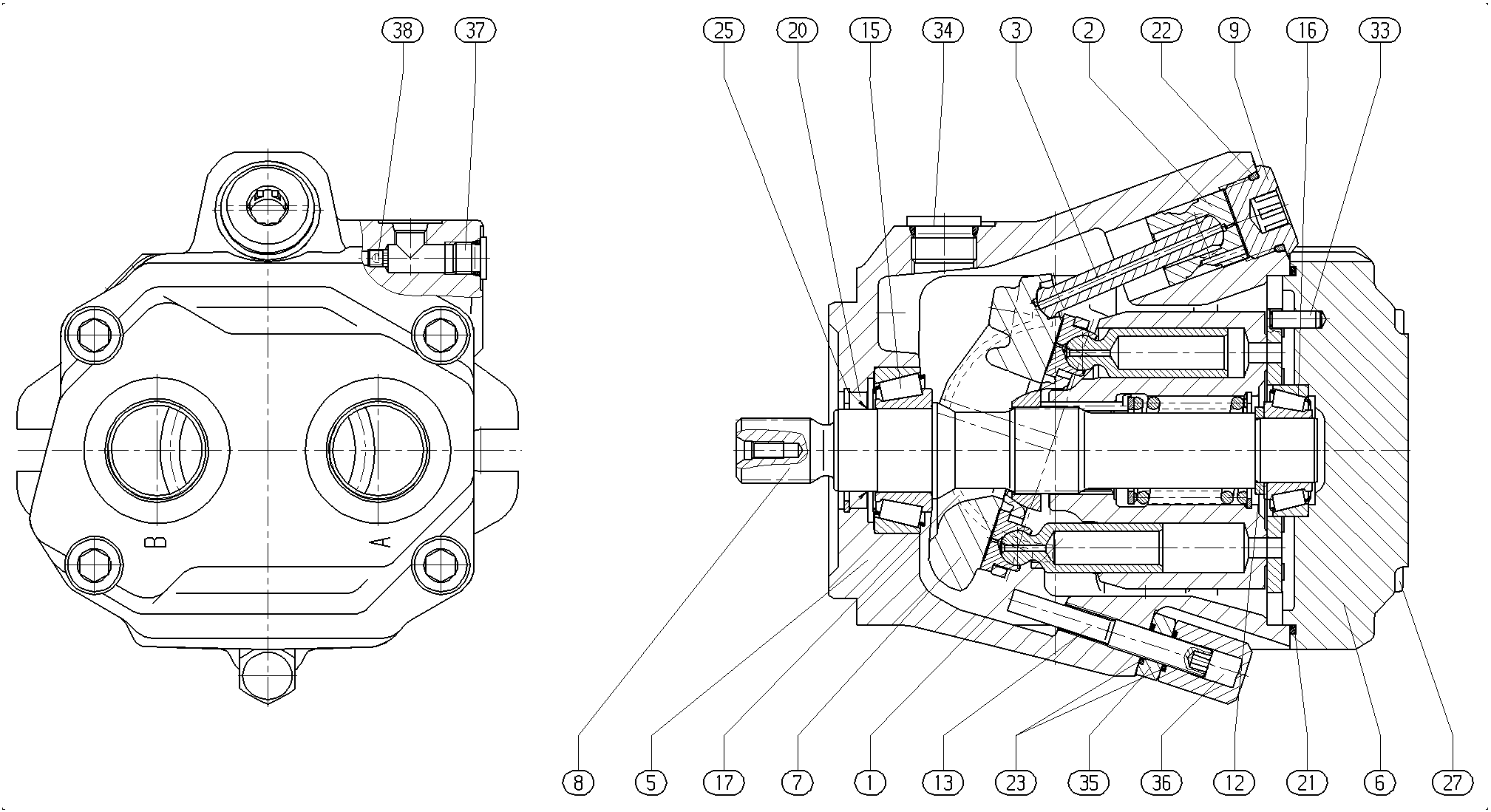 GA10VM45DG/52W1-VUC64N000-SO873 — Drawing