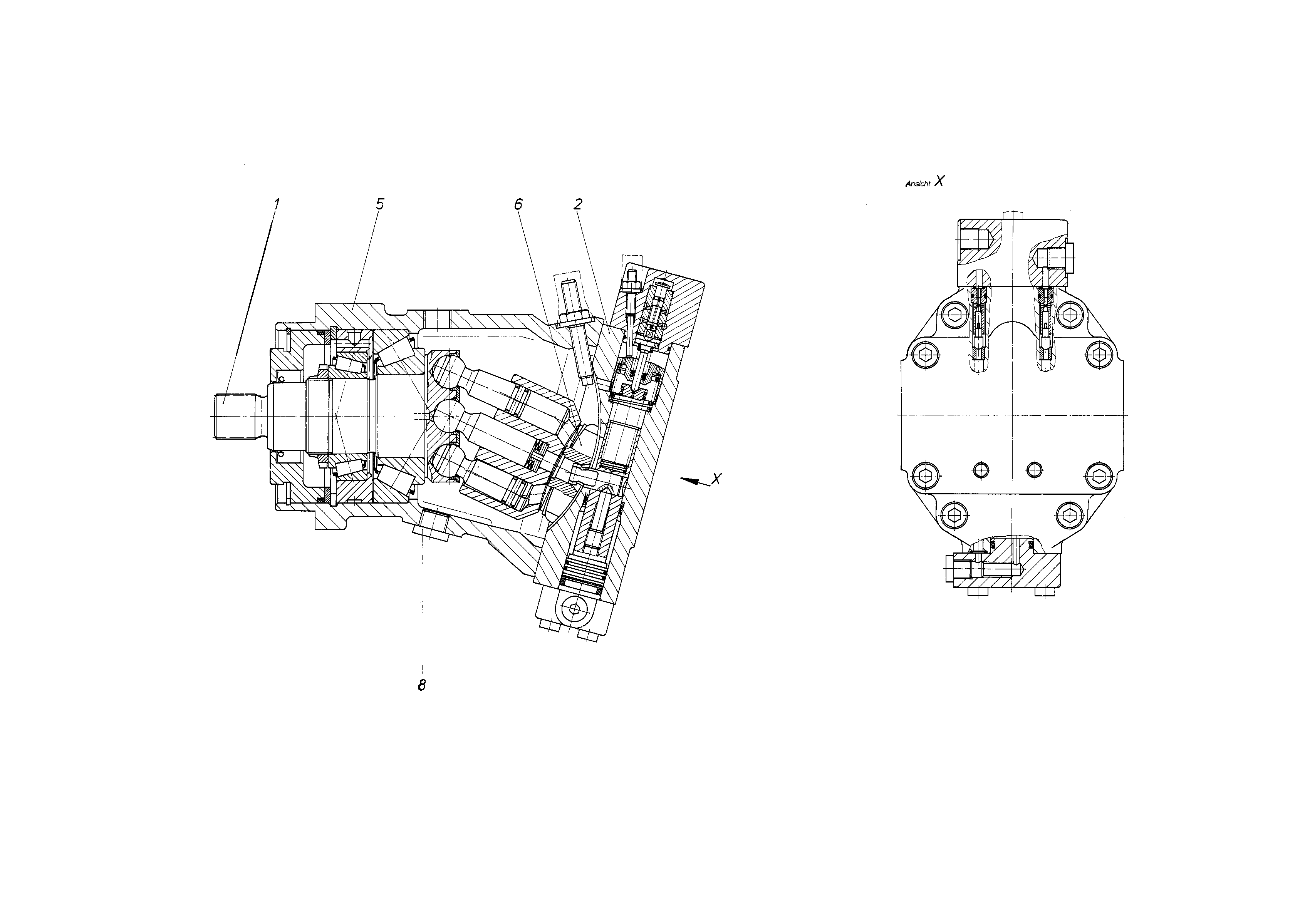 A6VM55HD2/60W-PZB020B — Drawing