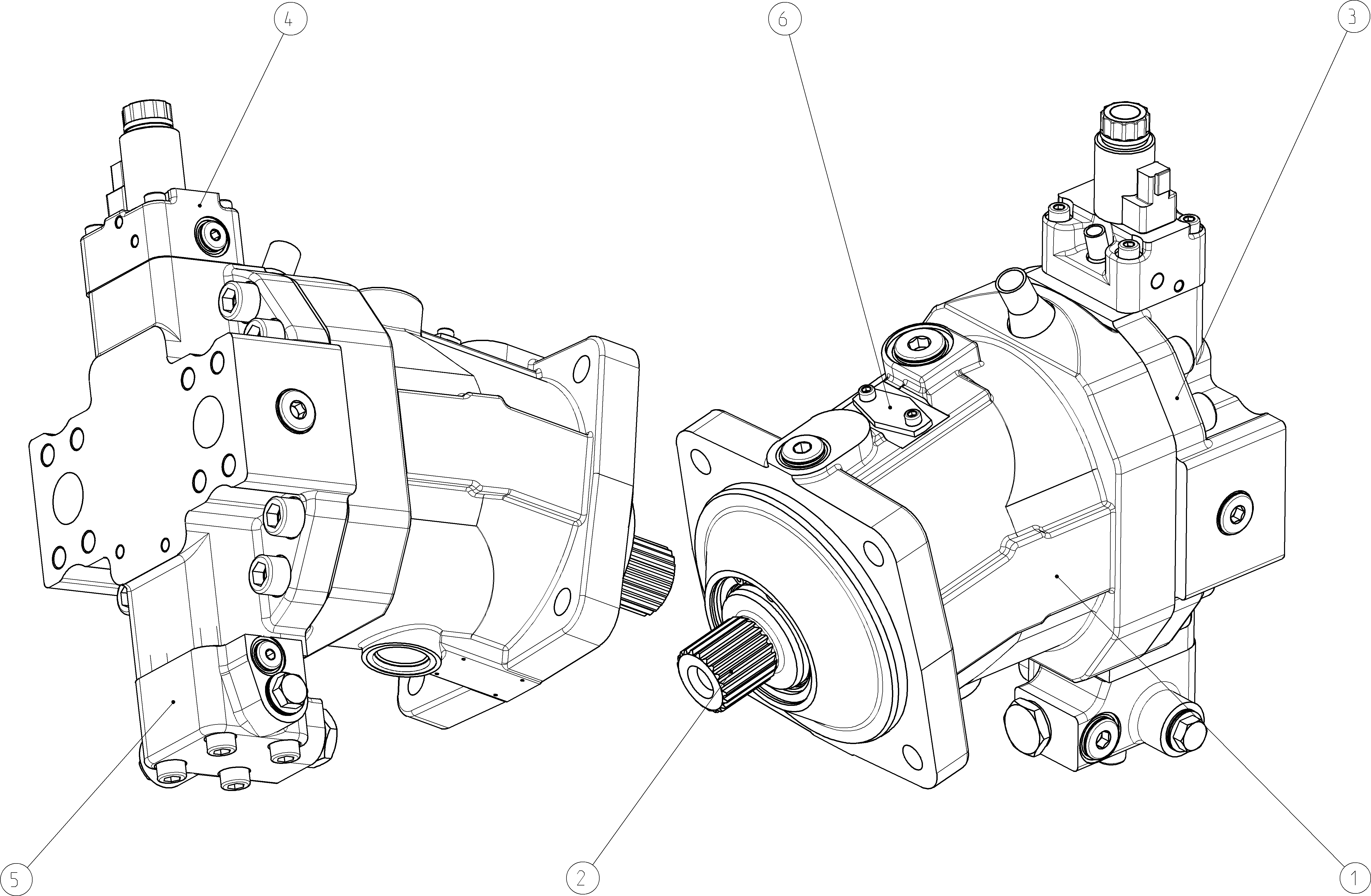 A6VM170EP600P000A/71MWV0R4A11GF-0 — Drawing