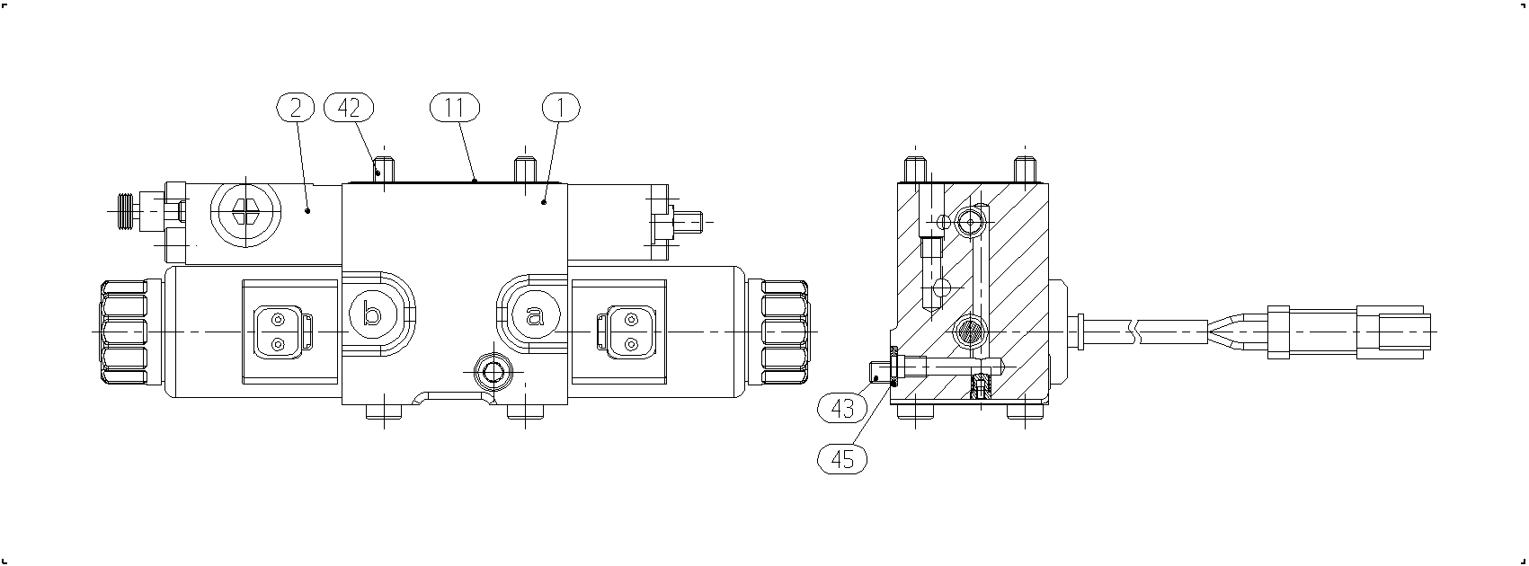 INCHING VALVE — Drawing