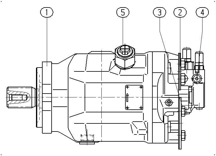 AL A10V O100 DFR /31L-PTC11N00 — Drawing