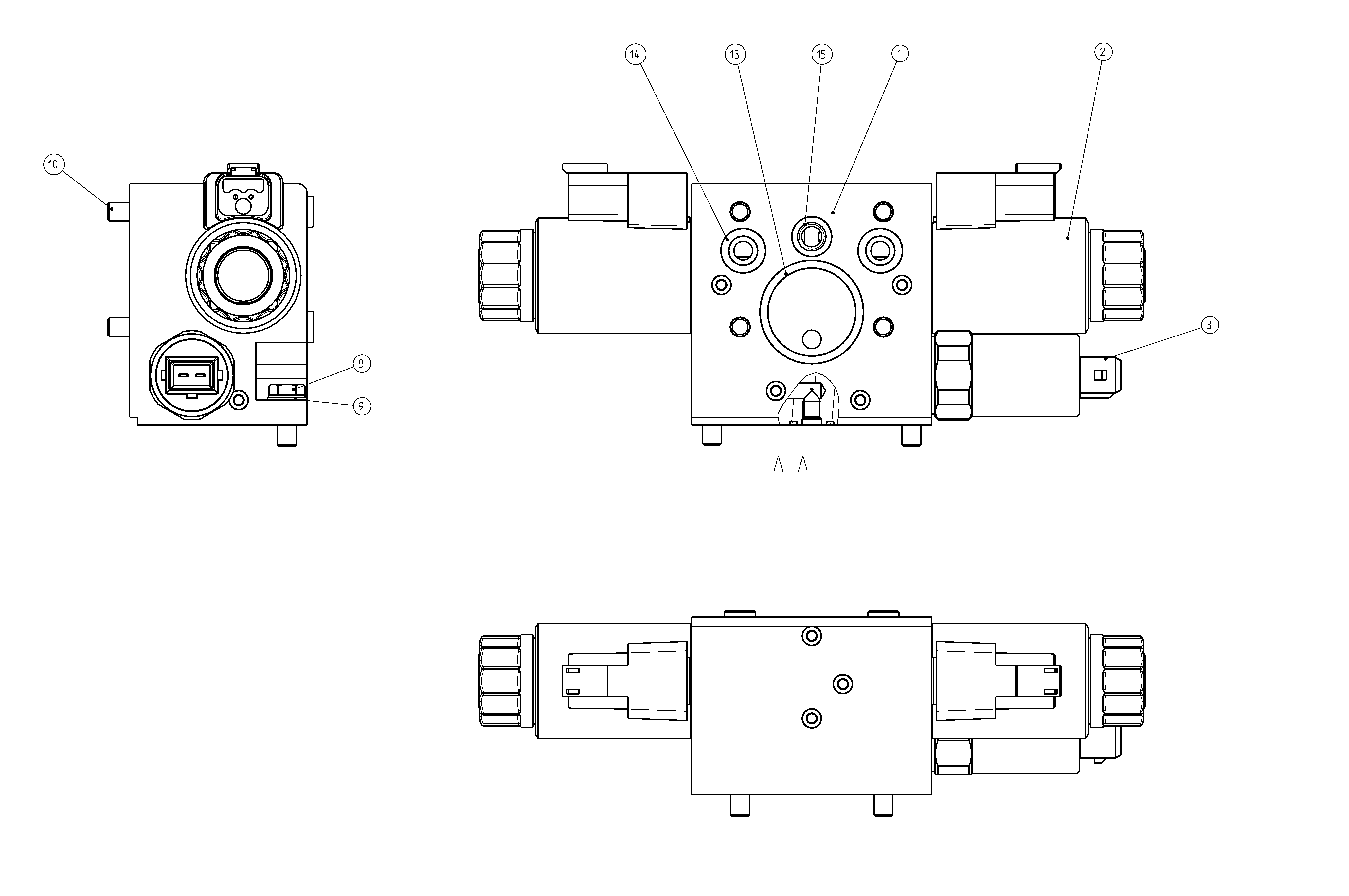 DIRECTIONAL-CONTROL VALVE — Drawing