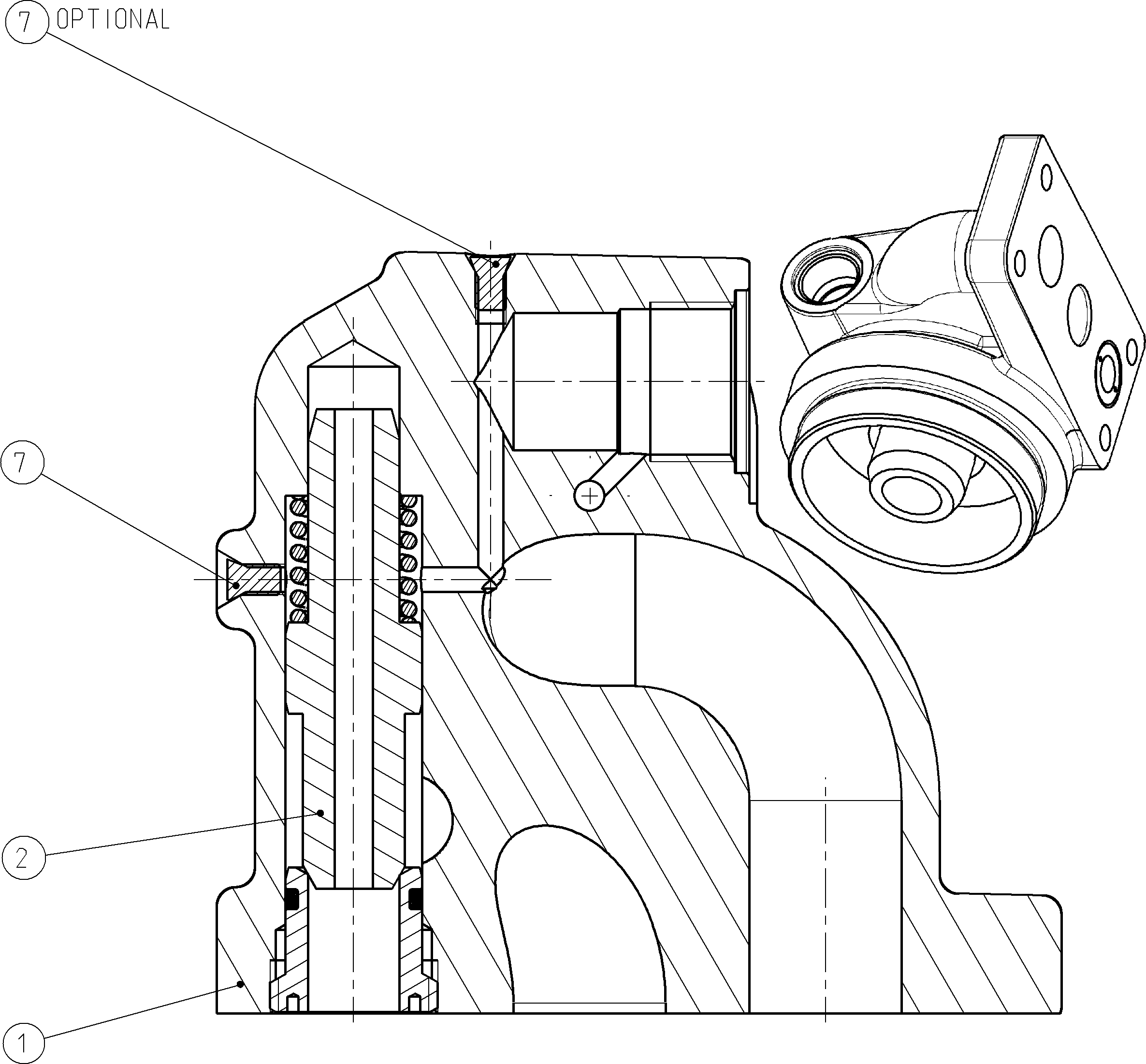 FILTER HEAD — Drawing