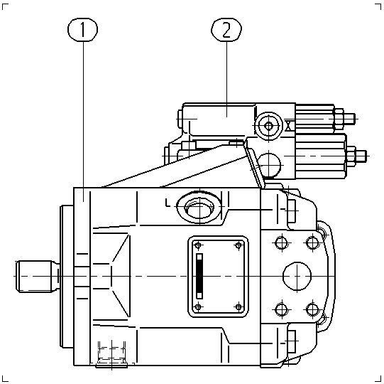 AL A10V O 28 DFR1/52L-VSC62N00 — Drawing