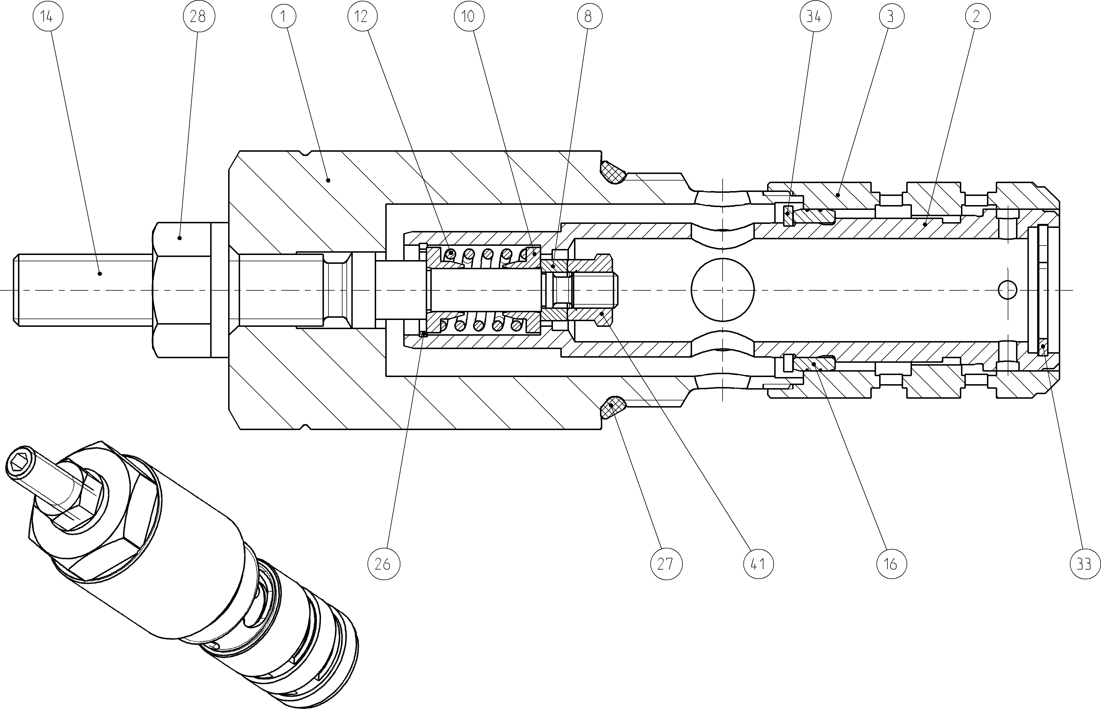 CONTROL CARTRIDGE — Drawing