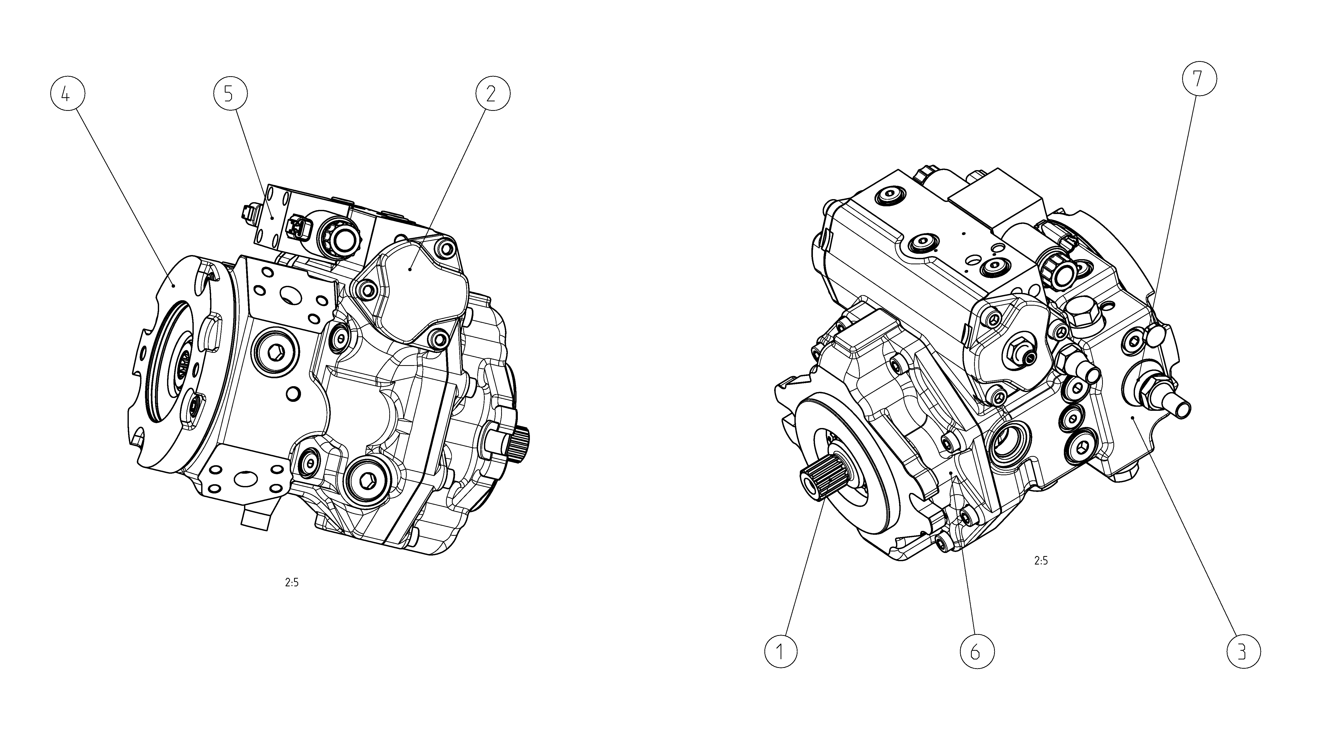 A4VG045DA1DP001/40MRNC2Z61FB2S4AS00-Y — Drawing