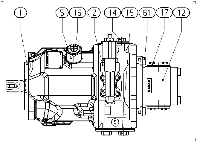 AP A10V O 45 DR /31R-VSC12G40 — Drawing