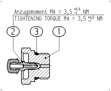 BLEEDER VALVE — Drawing