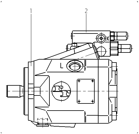 AAA10VO45DFR1/50L-PSC11N00-SO407 — Drawing