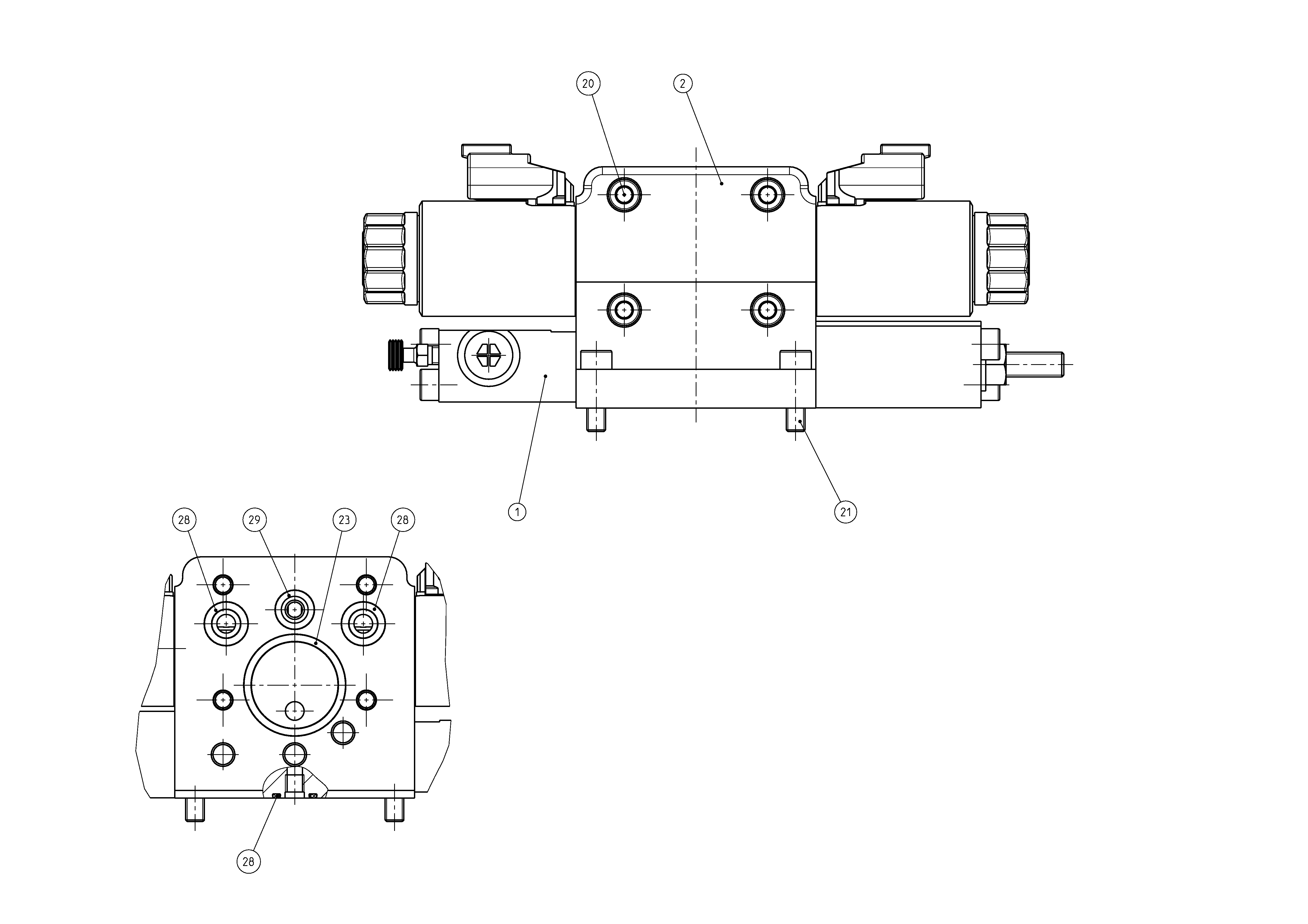 INCHING VALVE — Drawing