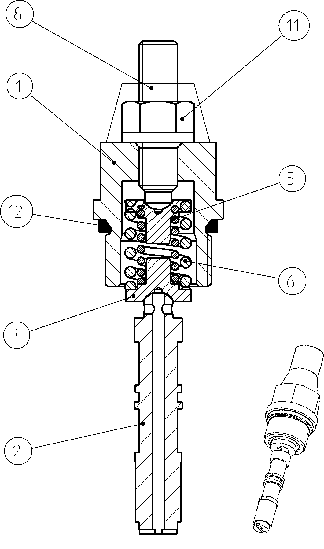 CONTROL ELEMENT — Drawing
