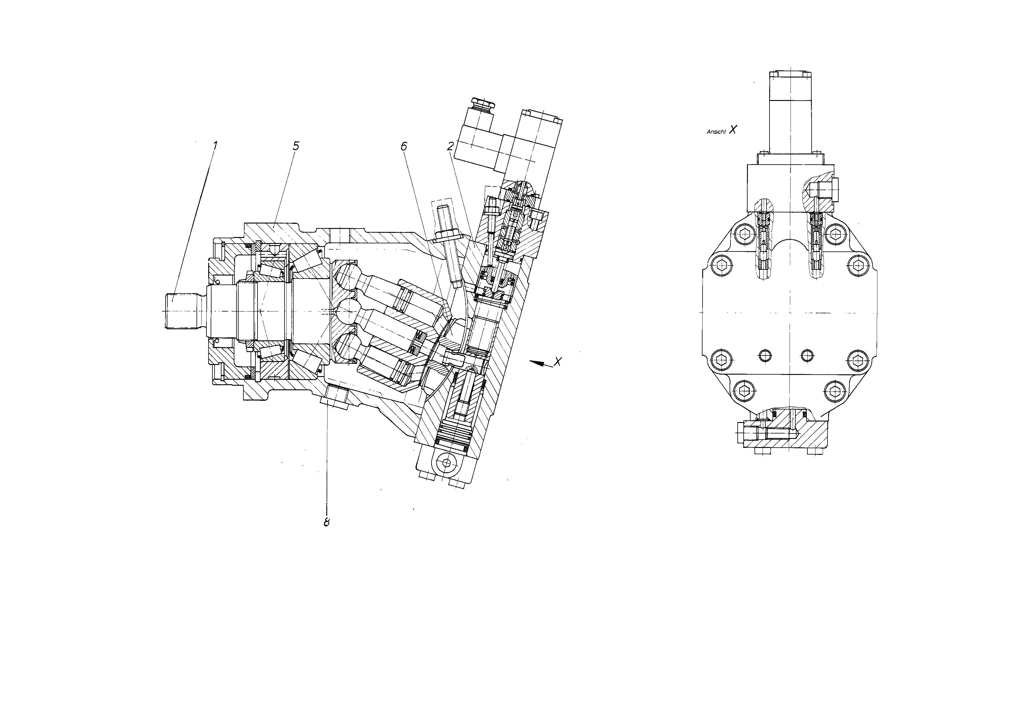A6VM55EP2/60W-PZB020B-S — Drawing