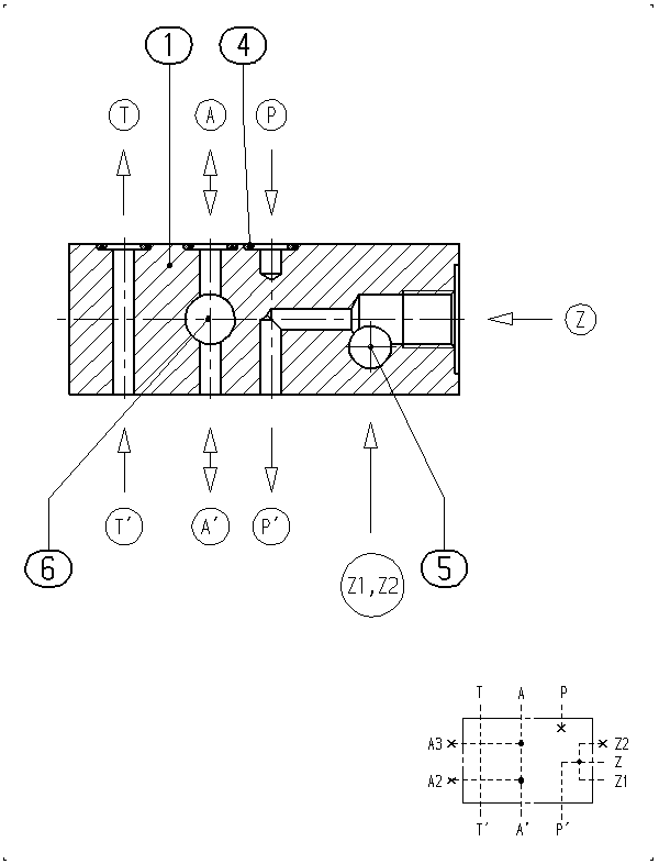 INTERMEDIATE PLATE — Drawing