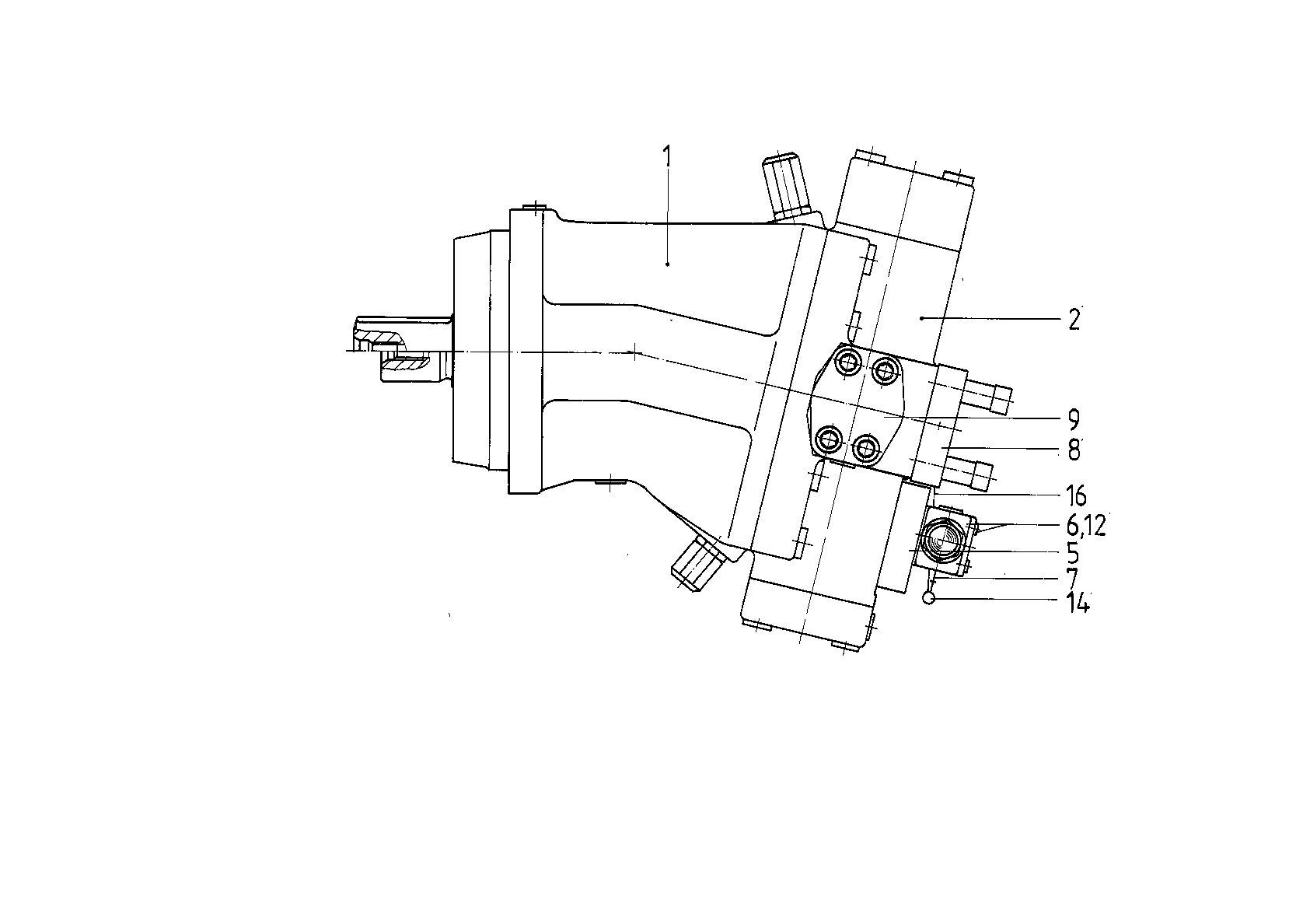 A A6V M 355 FR1 /63L1-VPH010 B-SO 77 — Drawing