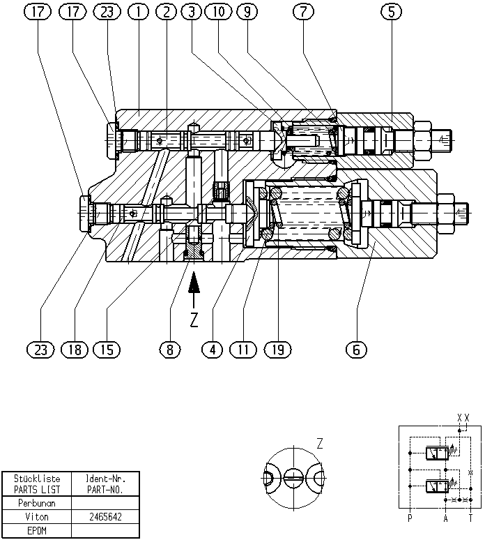 CONTROL VALVE — Drawing