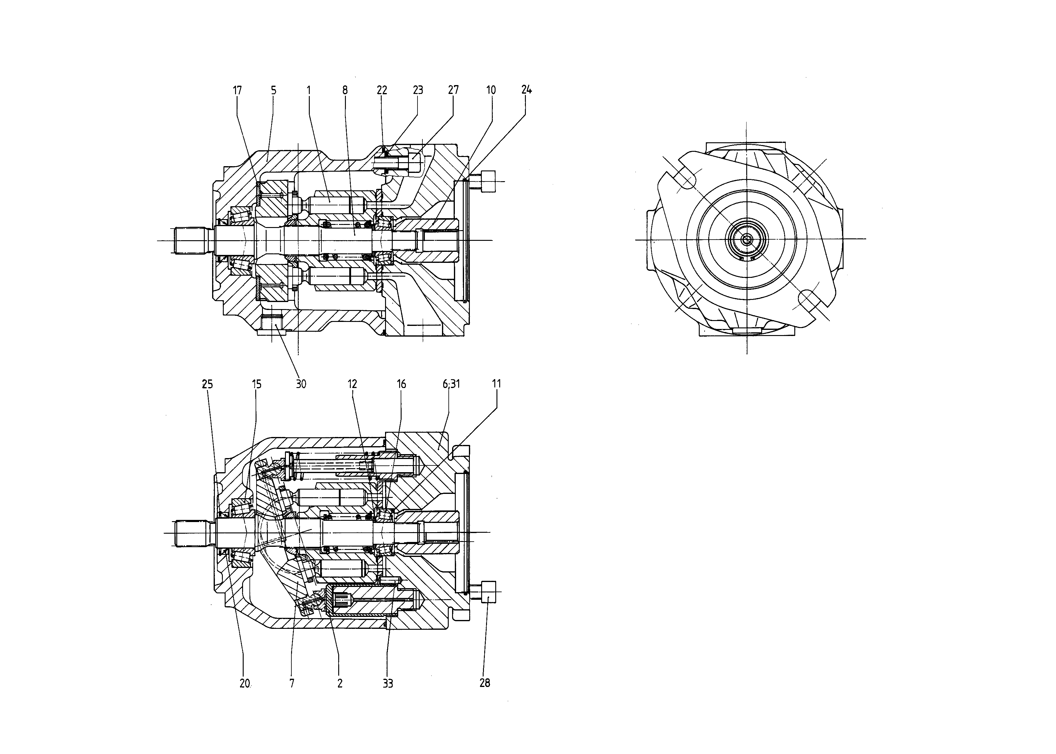 G A10V O 28 OV /31R-PSC62K68 -SO 13 — Drawing