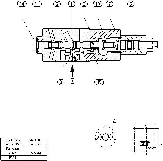 CONTROL VALVE — Drawing