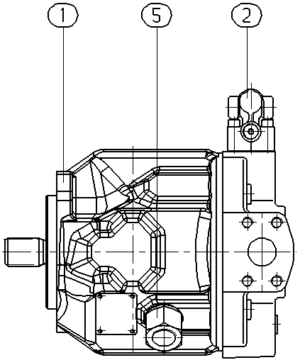 A A10V O 71 DR /31L-VSC42N00 — Drawing