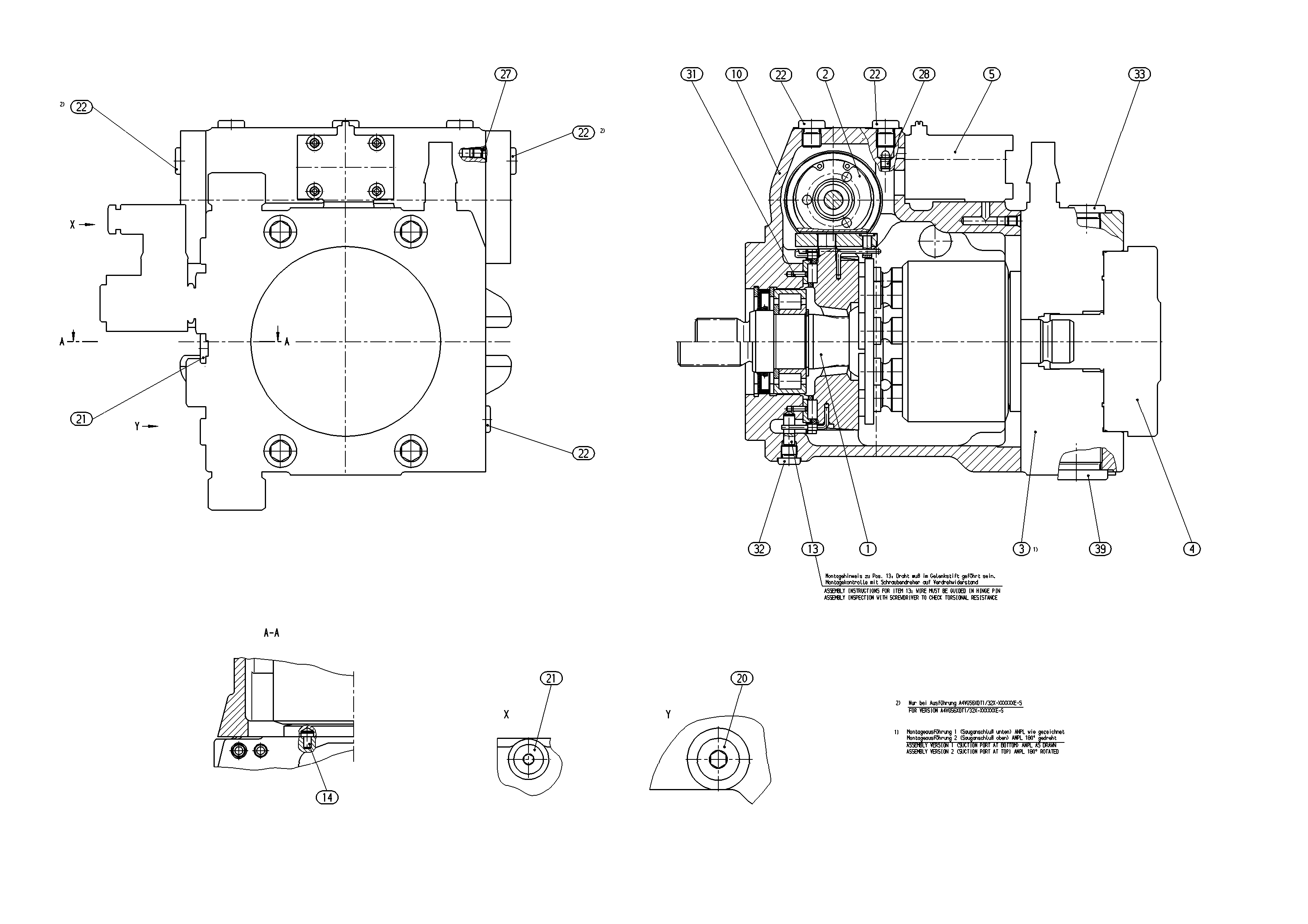 AA4VG56HWDL1/32R-NTCXXK045E-S — Drawing
