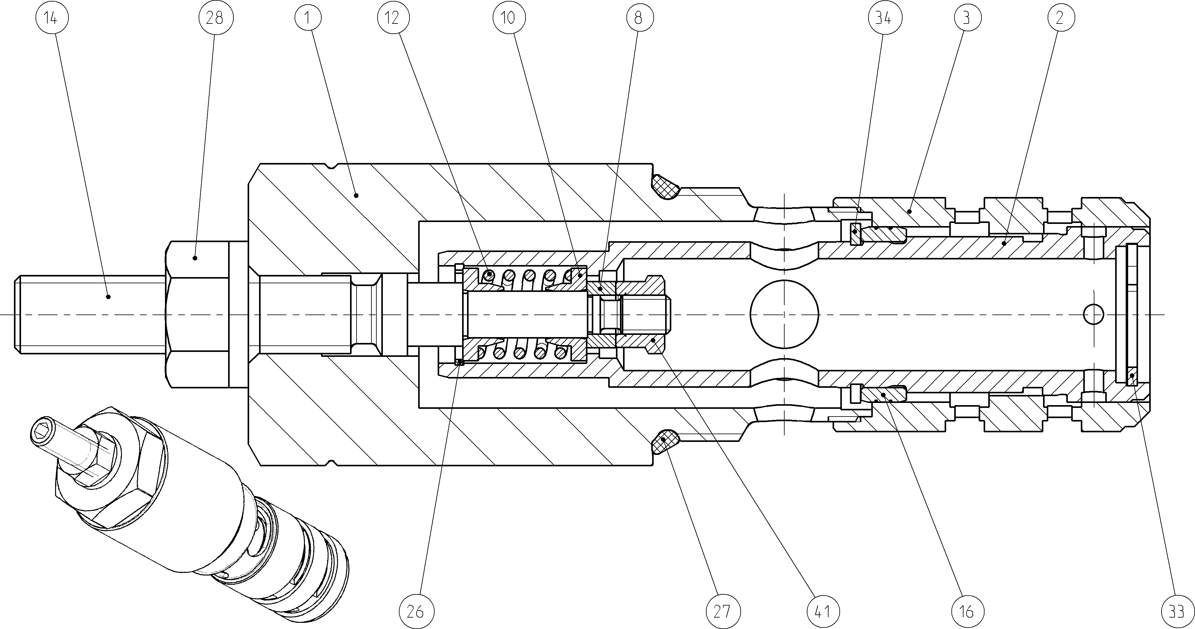 CONTROL CARTRIDGE — Drawing