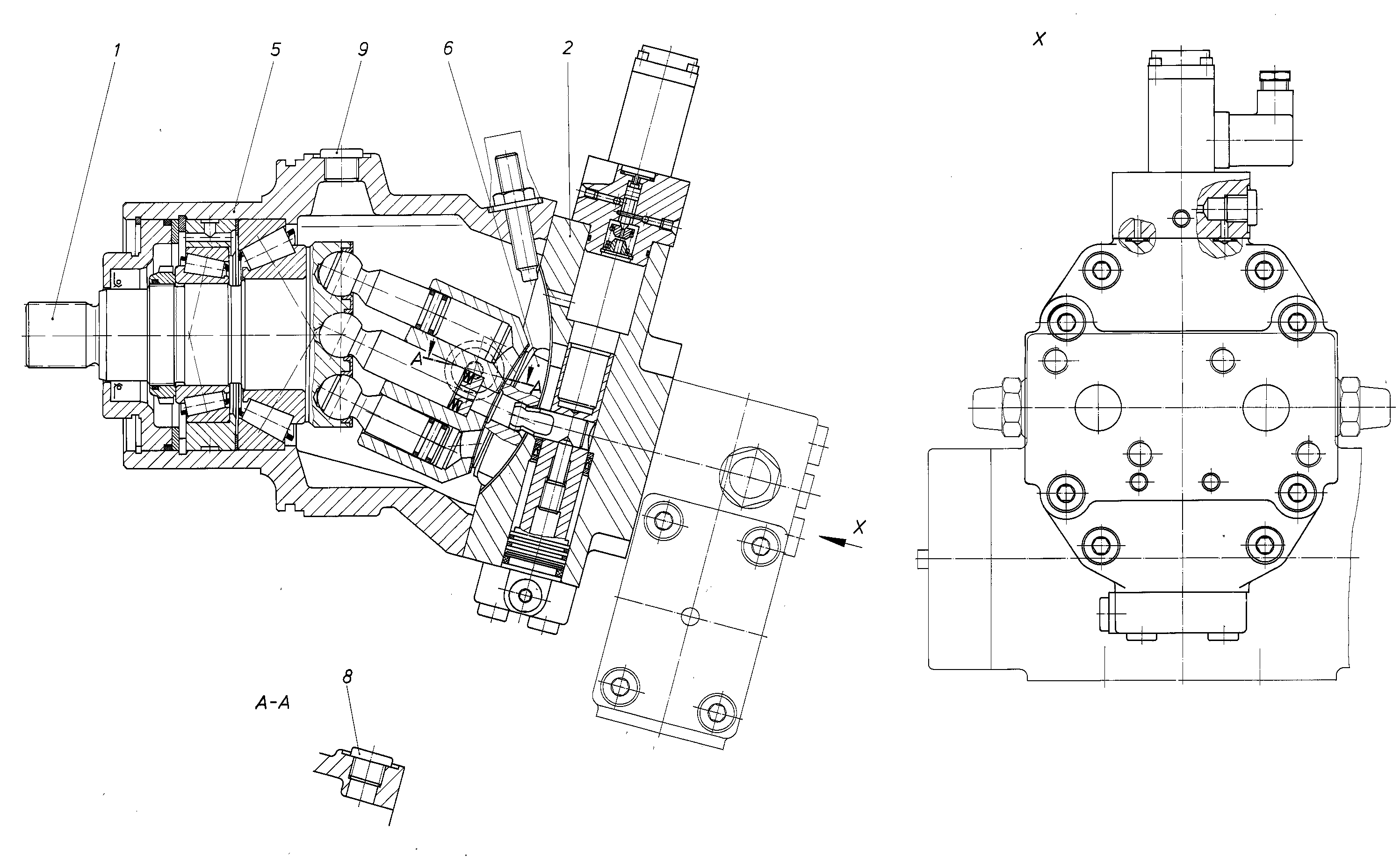 A6VE160EZ2/61W-PZL080B-S — Drawing