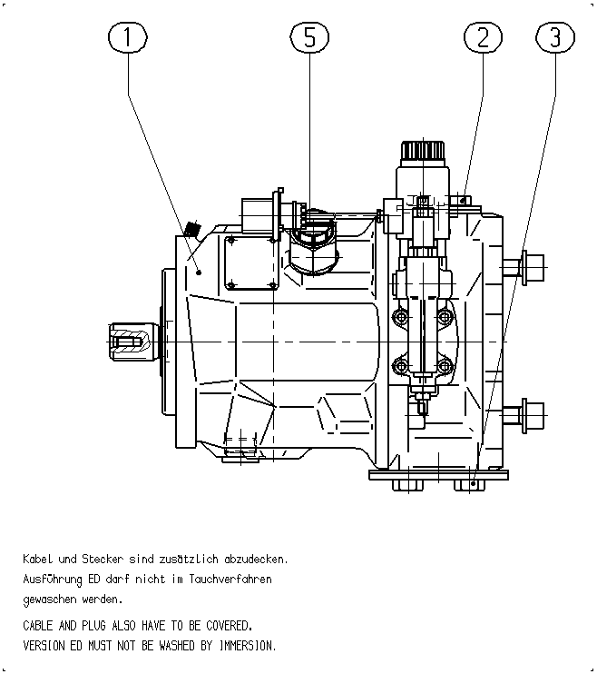 AL A10V O 45ED 72/31R-VSC12K01 -S2034 — Drawing
