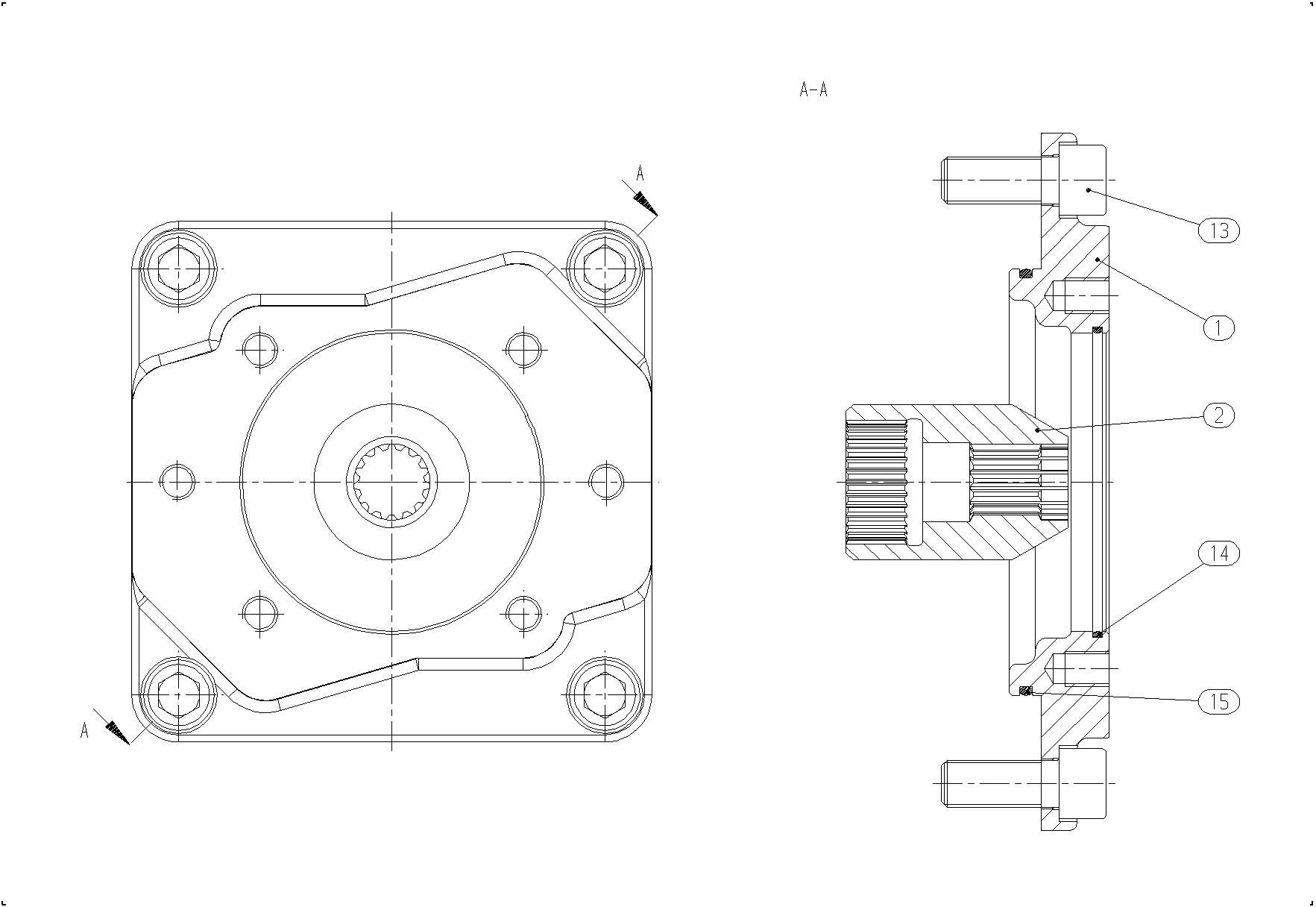 BELL HOUSING — Drawing