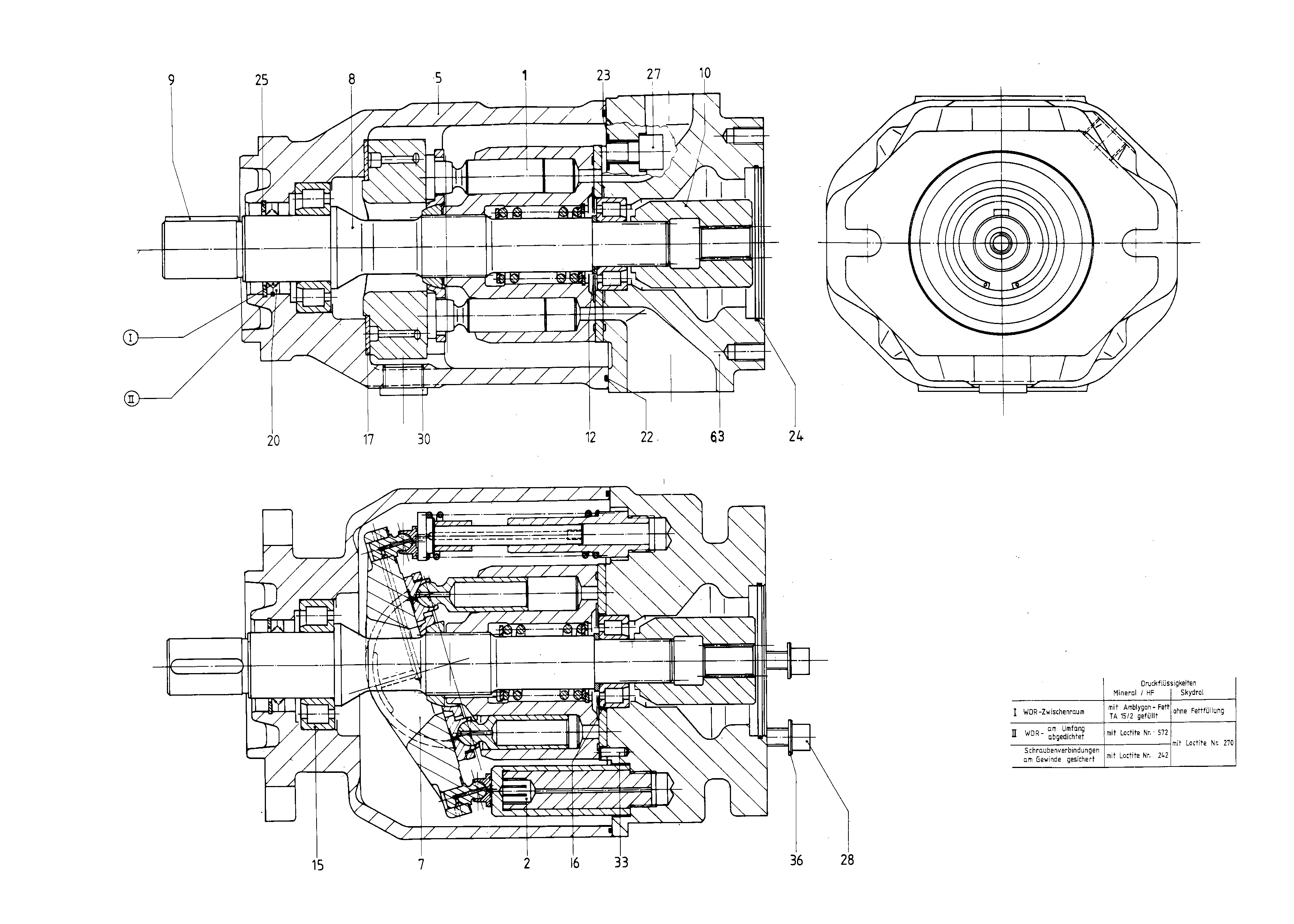 G AA10VSO100 DFE /31R-VKC12K52 LR — Drawing