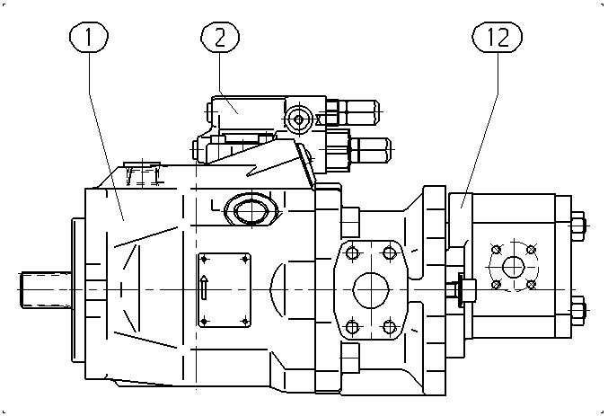 AA10VO60DFR/52L-PWC62G20 — Drawing