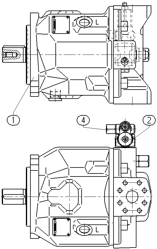 AA10VSO28DFR/31L-PPA12N00-SO13 — Drawing