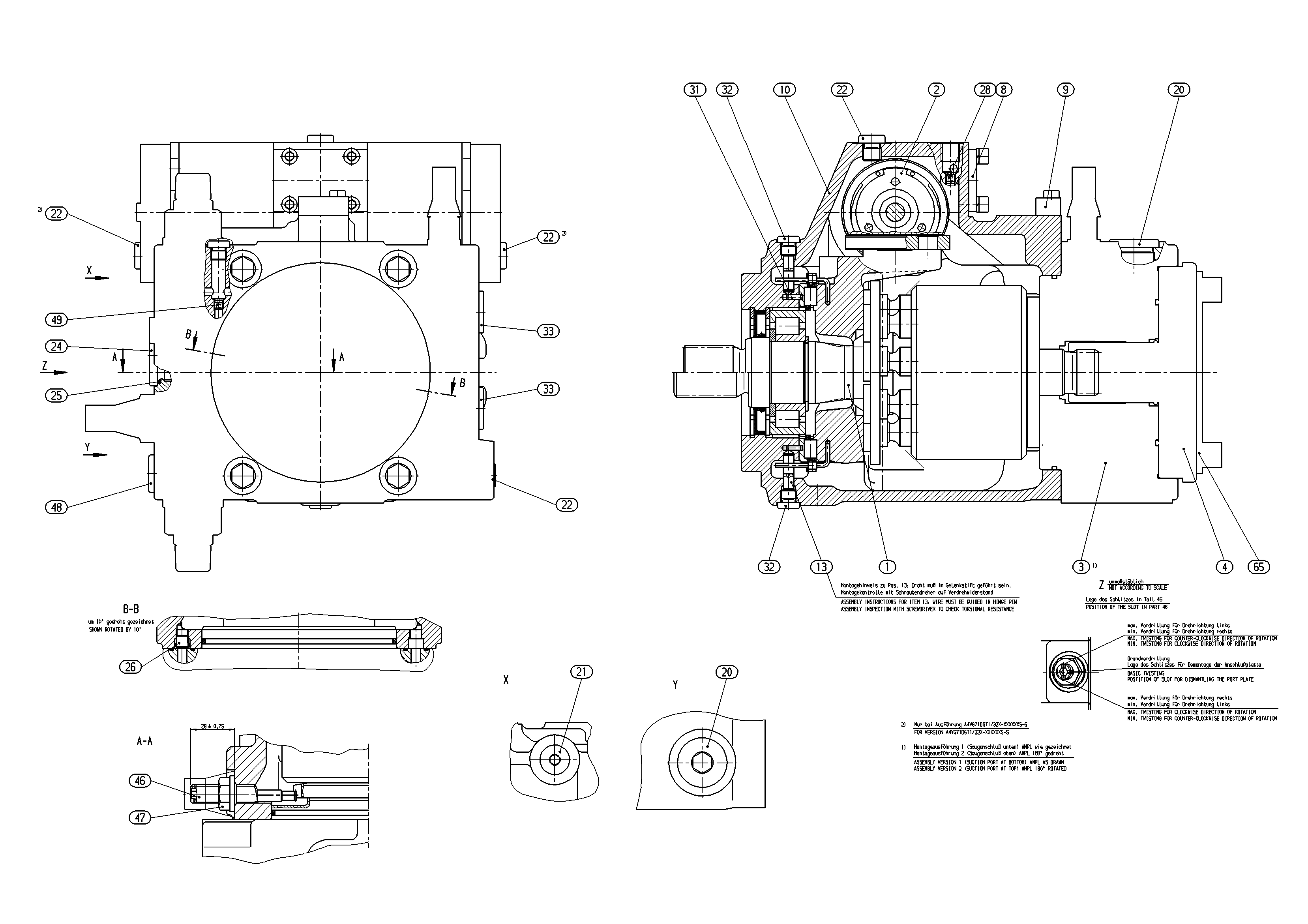 A4VG71DGDT1/32L-NZF02F041S-S — Drawing