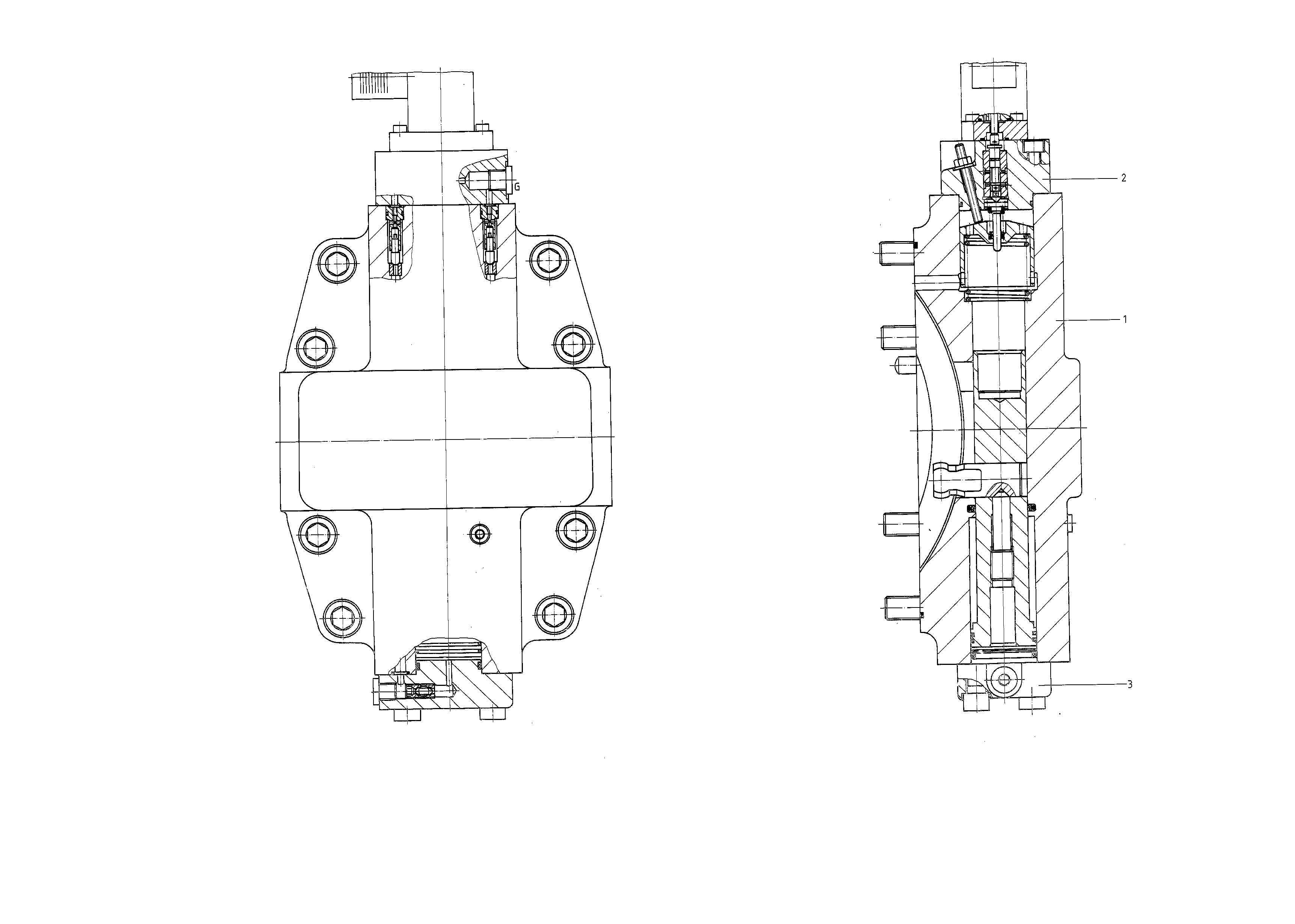 V A6V M 250 EZ2 /61-P020B — Drawing