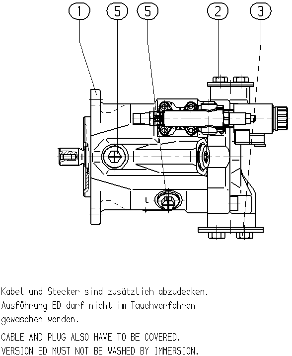 AL A10V O 45ED 74/52R-VUC12N00P -S1388 — Drawing
