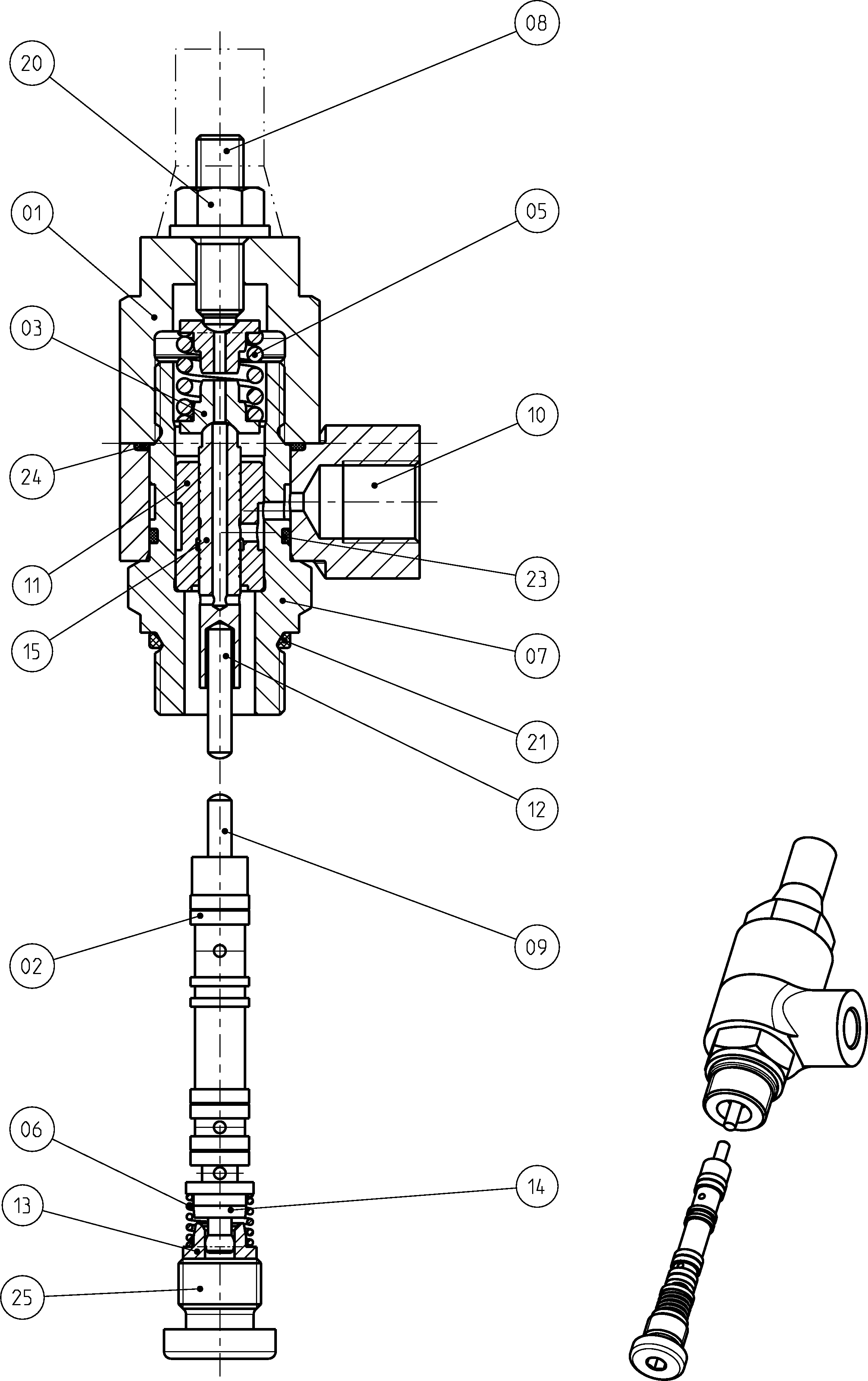 CONTROL ELEMENT — Drawing
