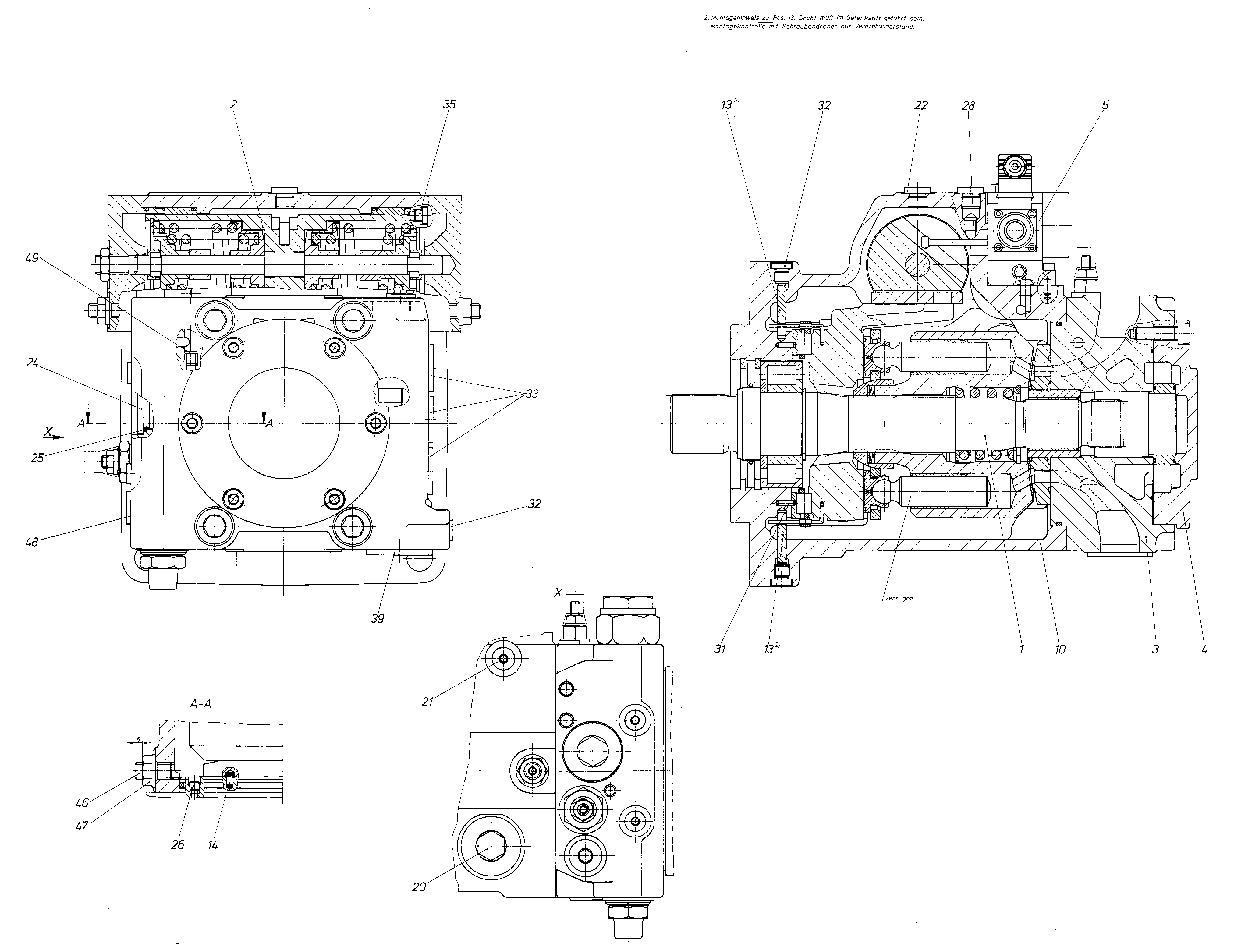 A4VG180EP2DM1/32R-NZD02N00XE-S — Drawing