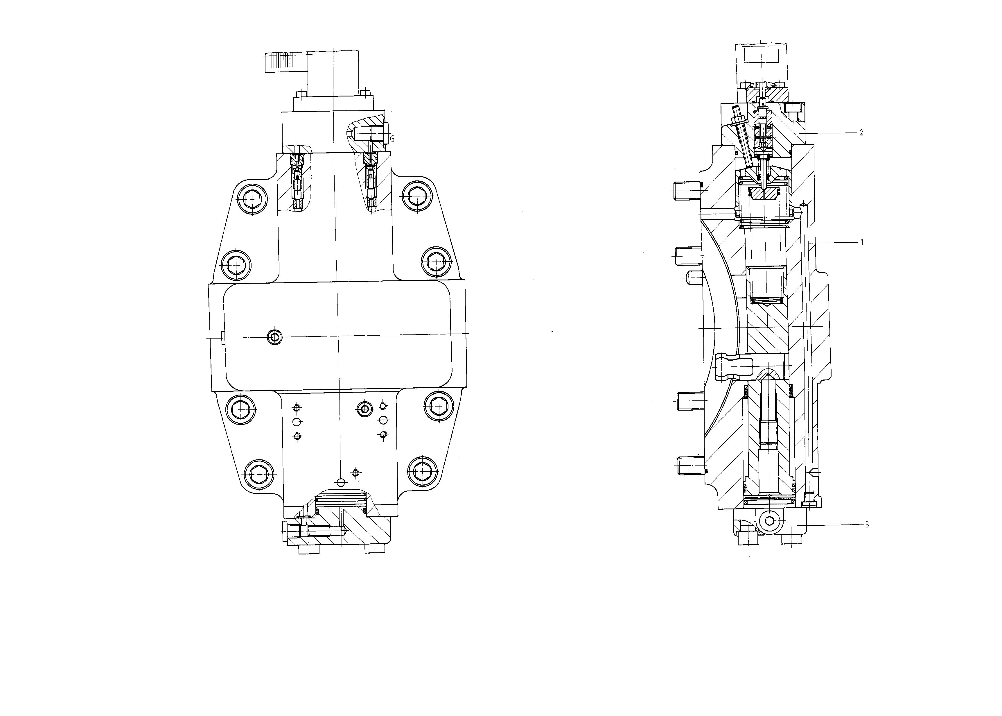 V A6V M 250 EP2 /61-V027B — Drawing