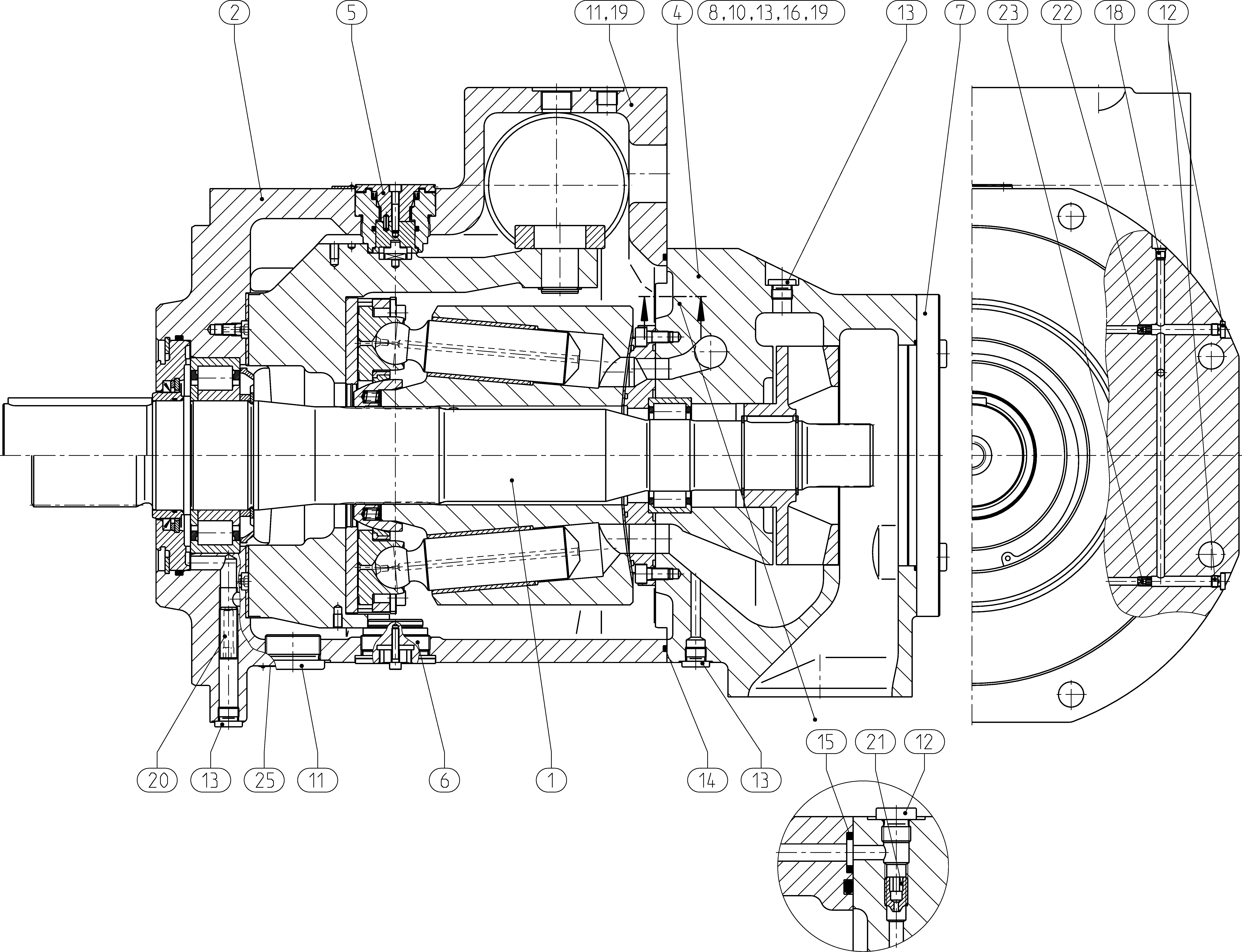 G A4VSLO750 K/30L-VZH25KB5 — Drawing