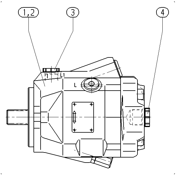AL A10V M 45 DG /52W1-VRC64N00 -SO481 — Drawing