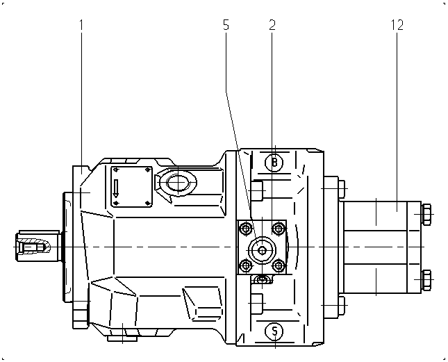 A A10VSO 28 DG /31R-PPA12G30 — Drawing
