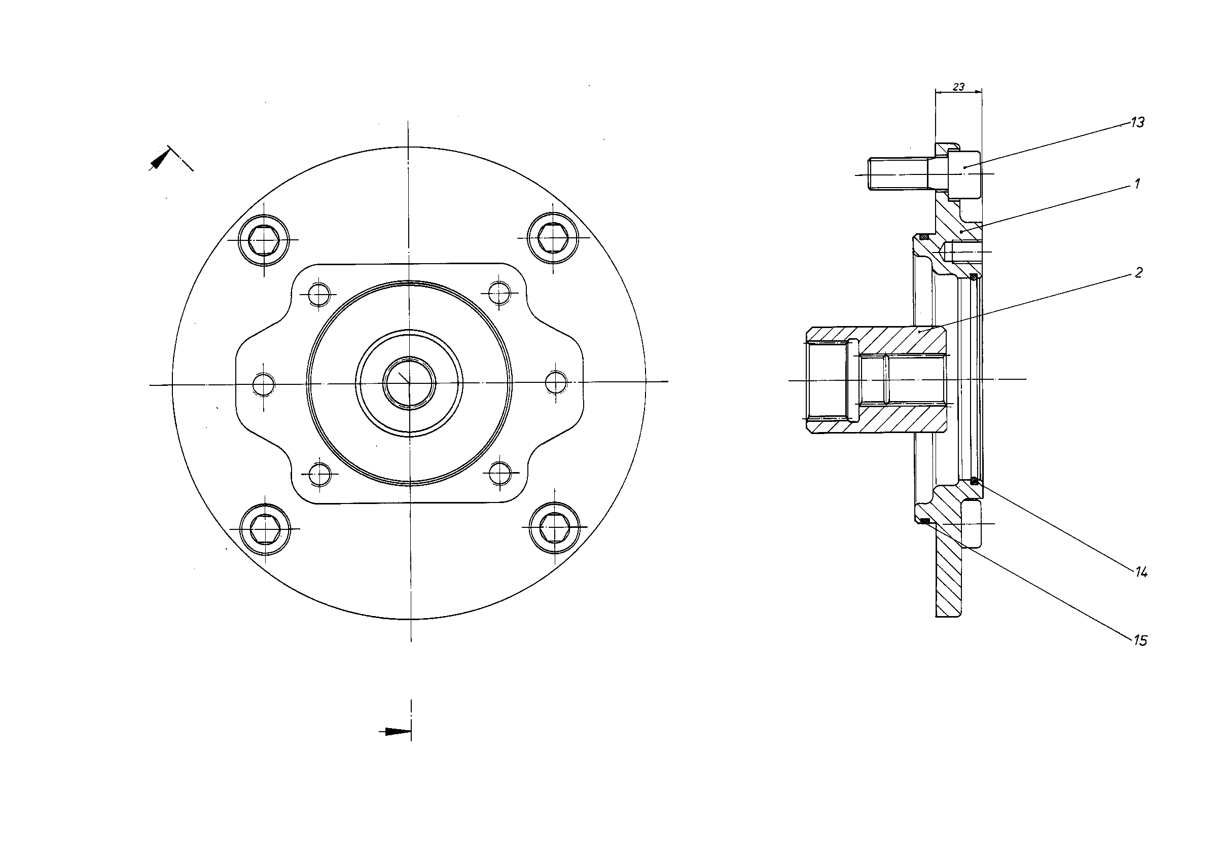 BELL HOUSING — Drawing