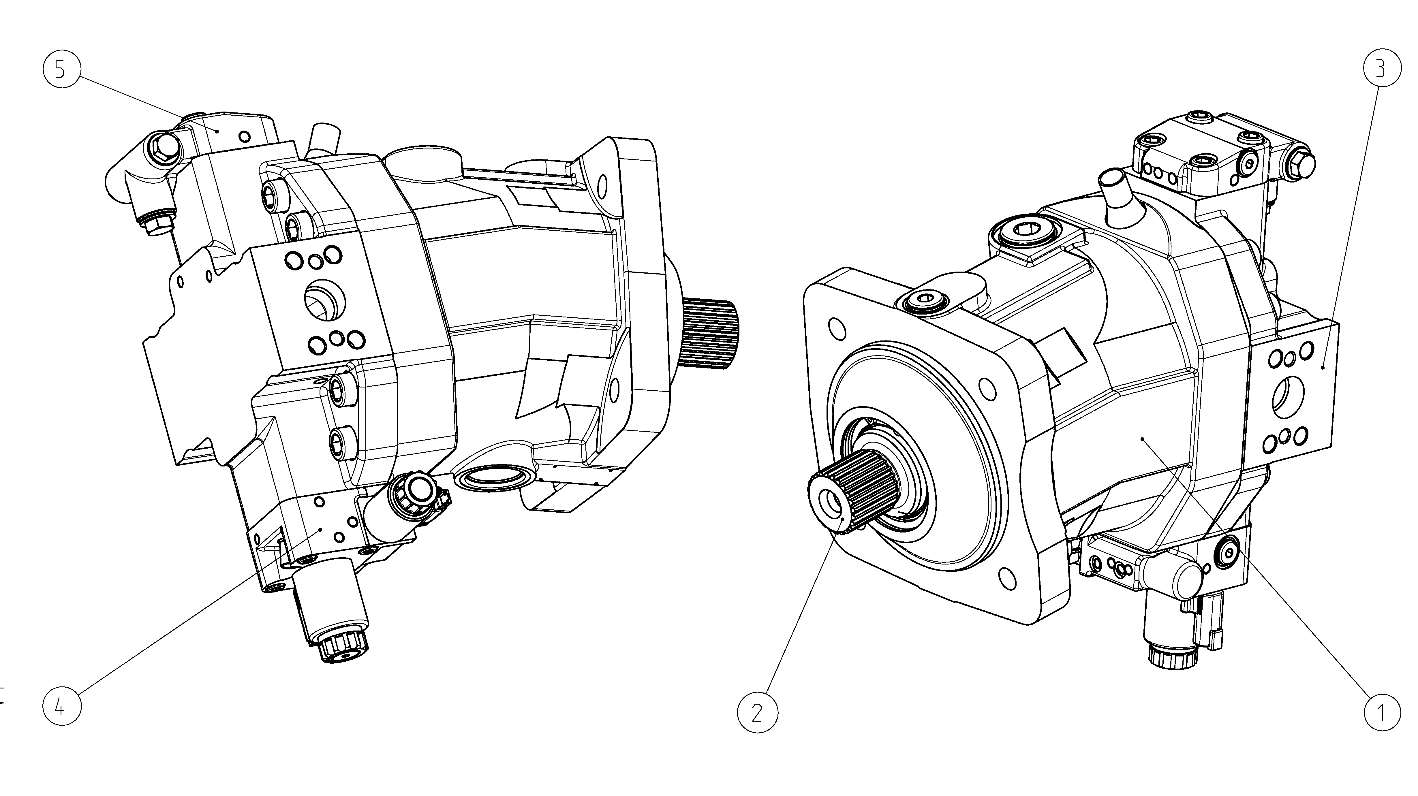 A6VM215HA1R2P004B/71MWV0R4A22F0-S — Drawing